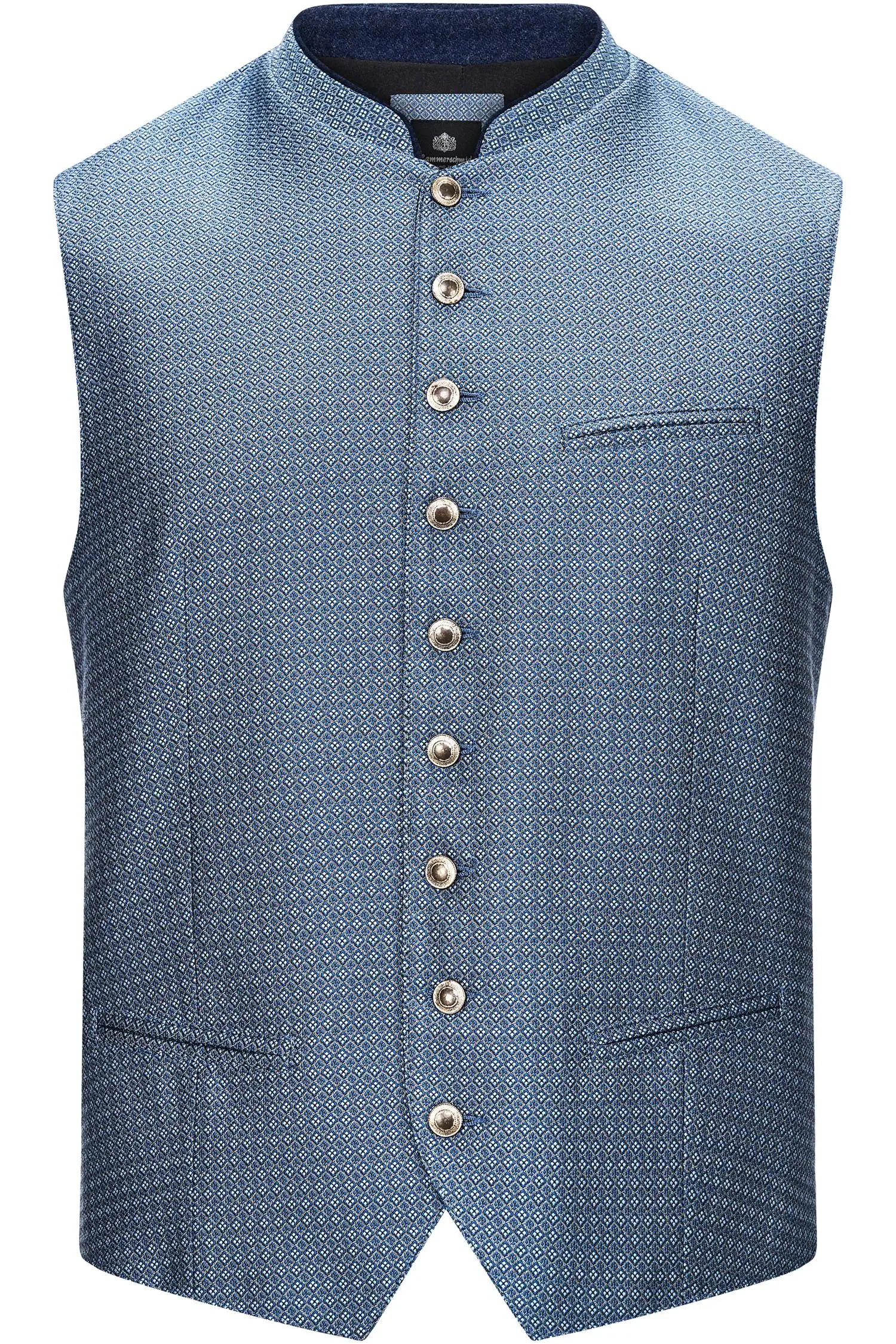 Trachtenweste Mathias von Hammerschmid in Blau Hammerschmid Weste Mathias in Blau