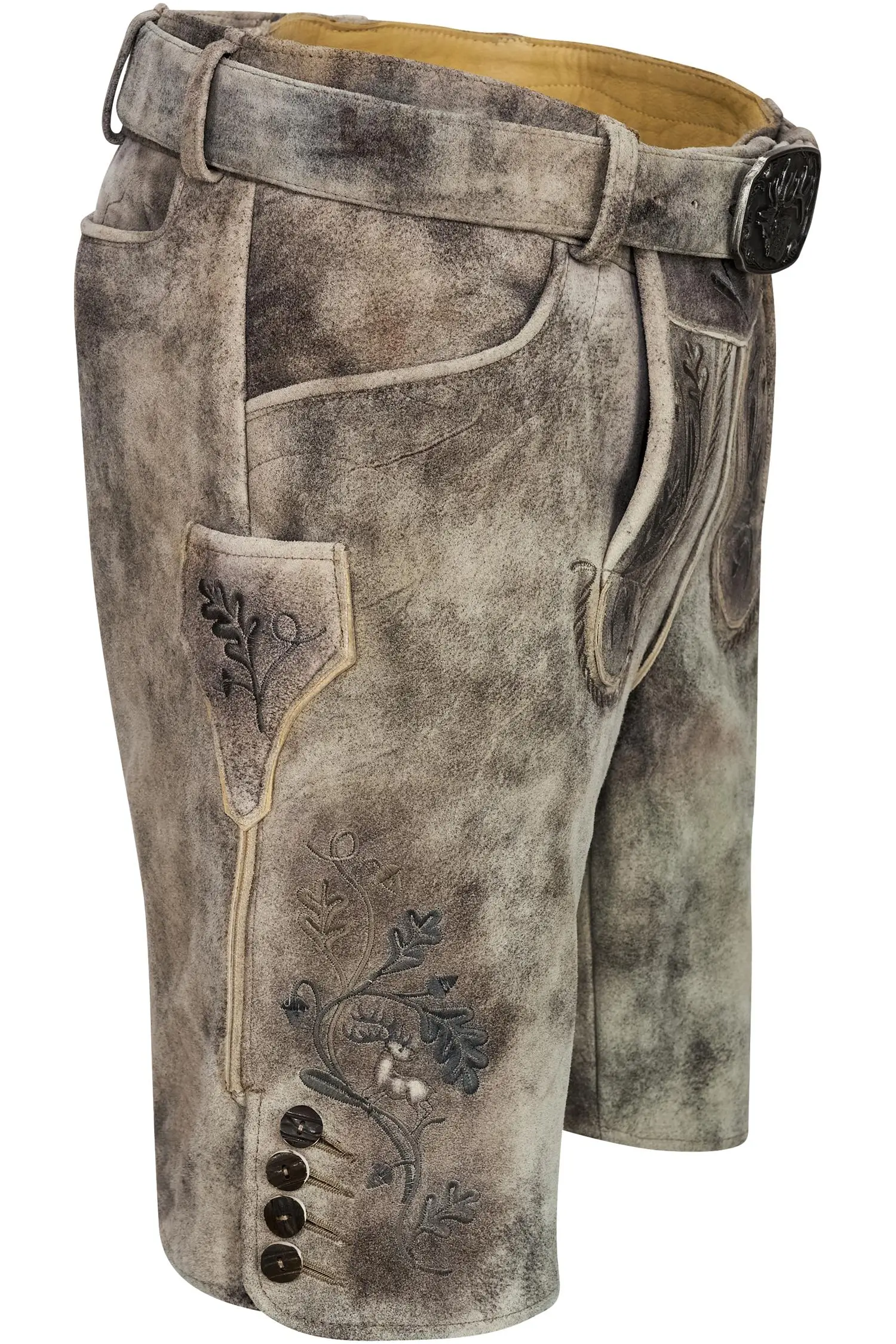 Spieth & Wensky Lederhose Austin in Grau