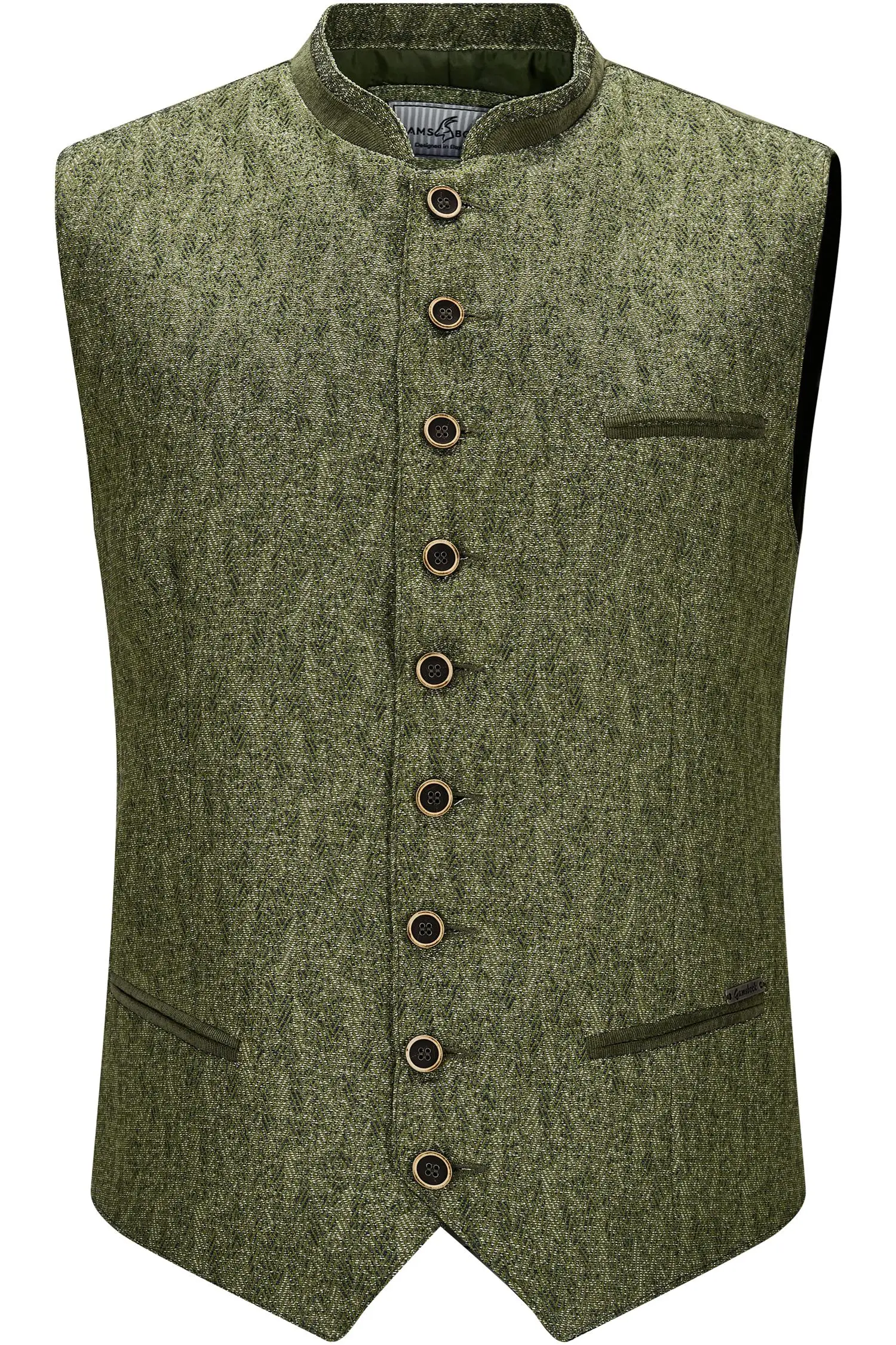 Gamsbock Weste Hans in Grün