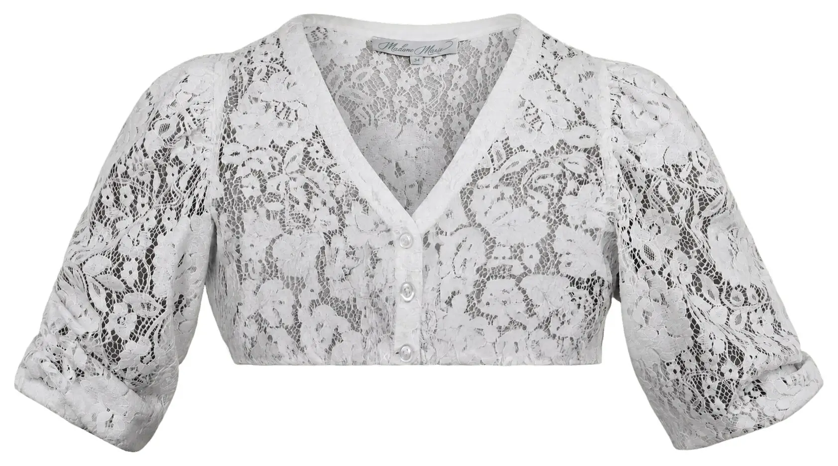 Dirndlbluse Roselina von Madame Marie in Weiß Dirndlbluse Roselina von Madame Marie in Weiß