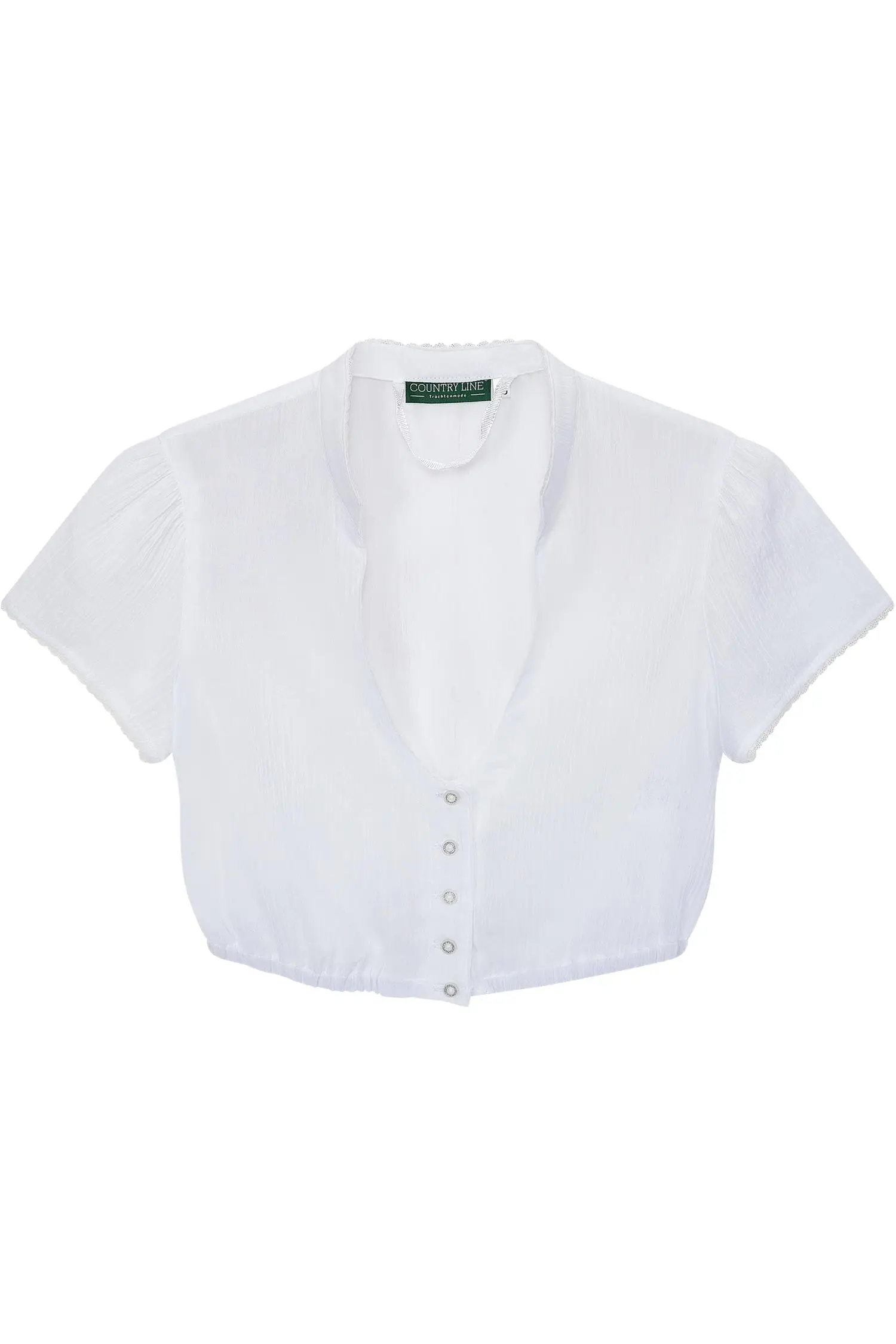 Country Line Dirndlbluse Weiß