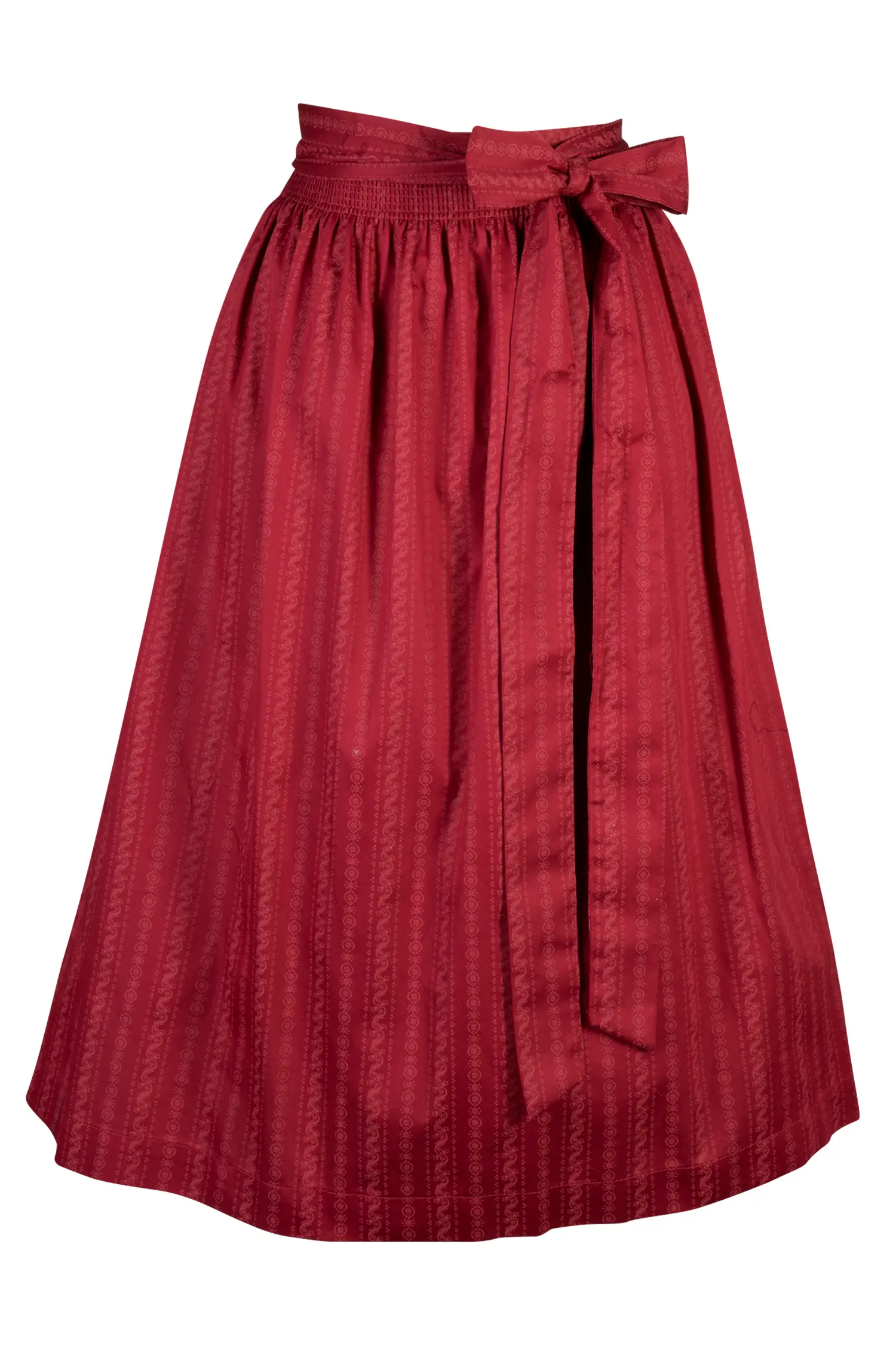 Dirndlschürze in rot 70 cm