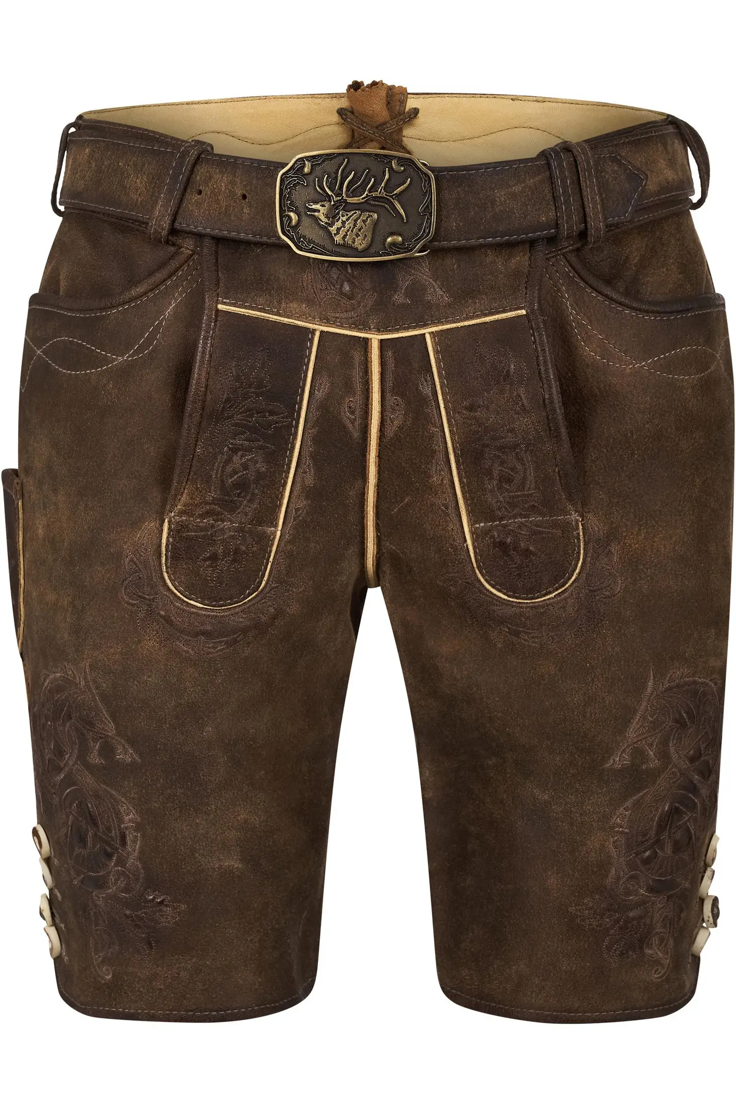 Lederhose Brutus von Spieth & Wensky in Braun Lederhose Brutus von Spieth & Wensky