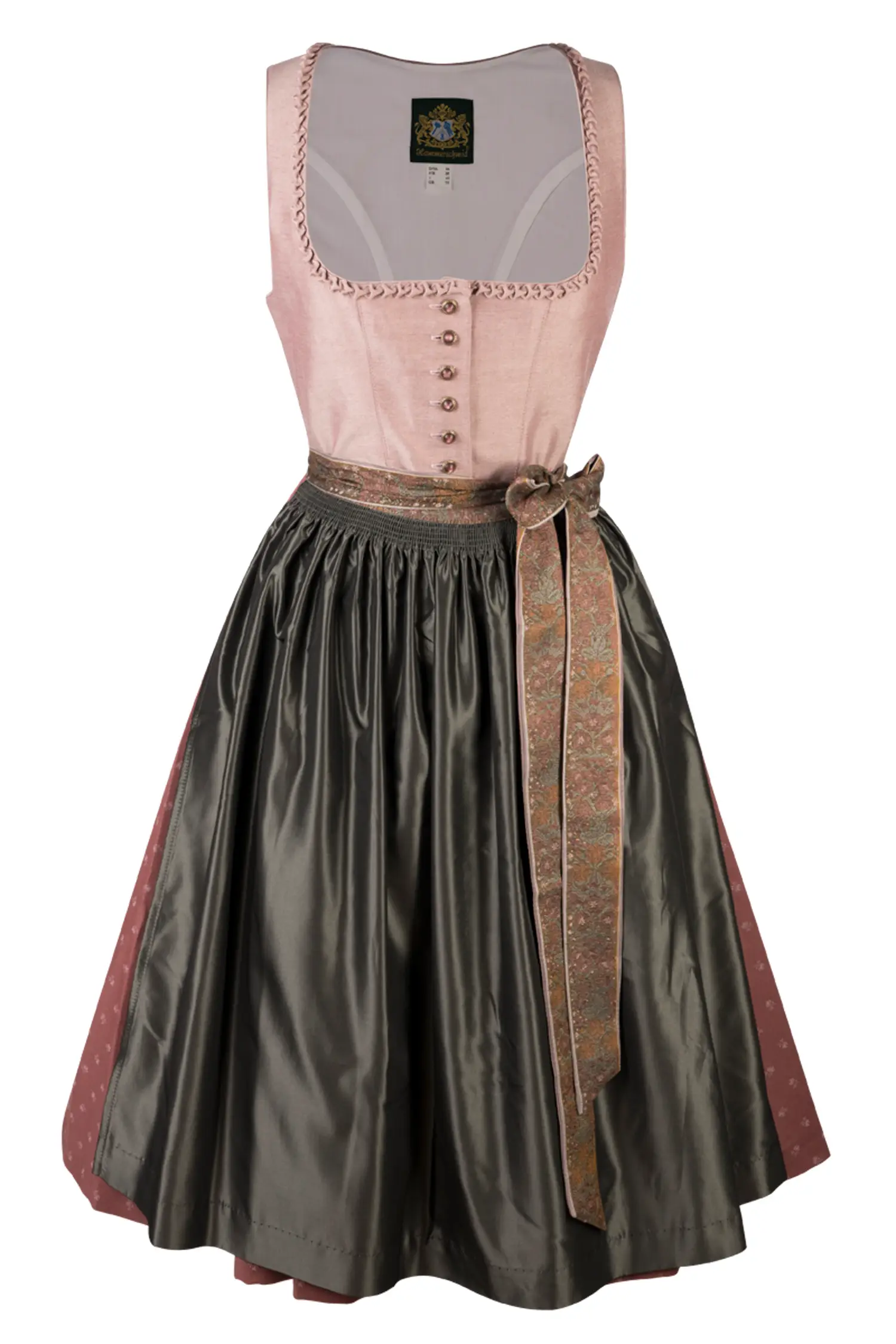 Hammerschmid Dirndl Pillersee in rosa / tanne