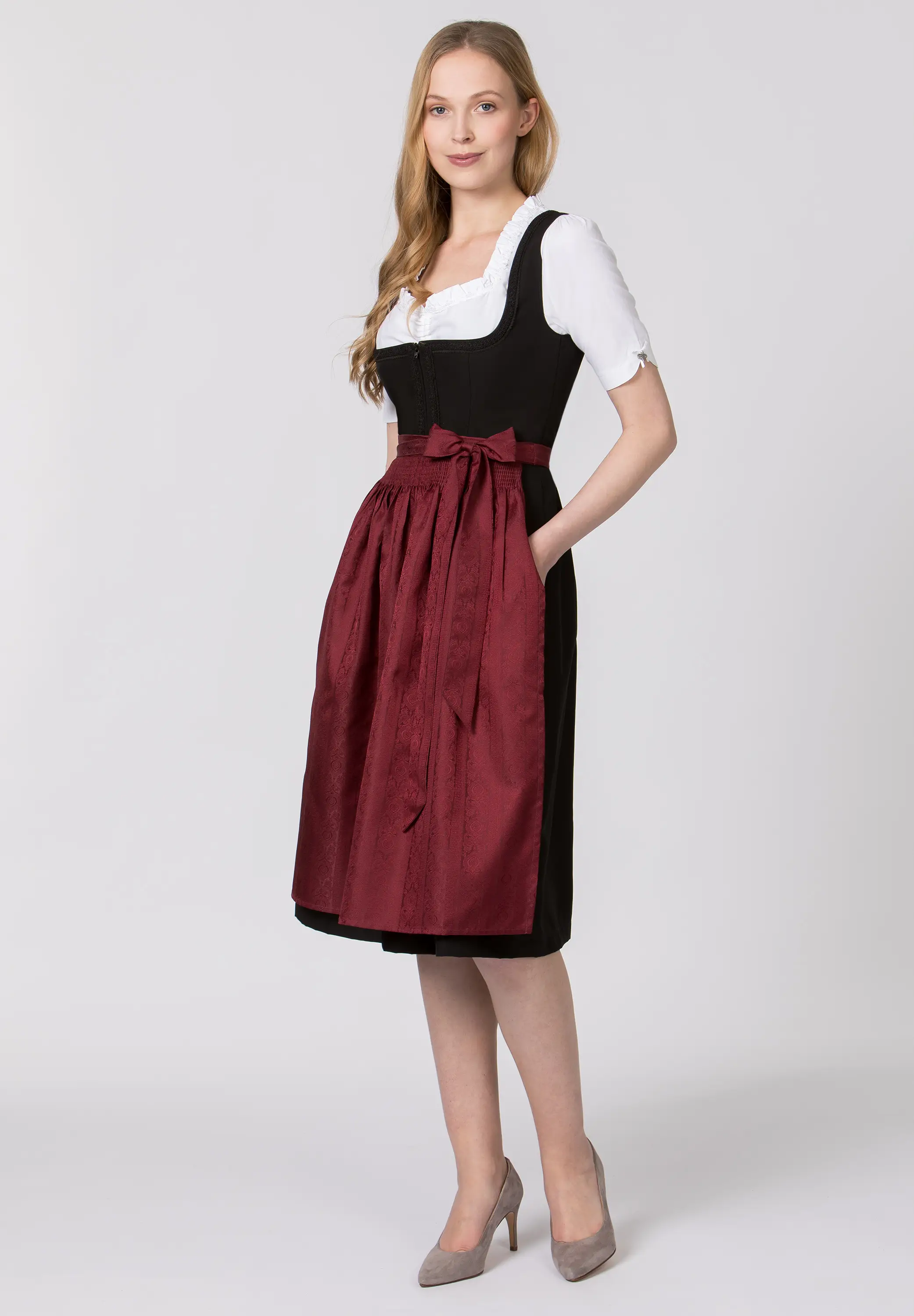 Dirndlschürze Rot