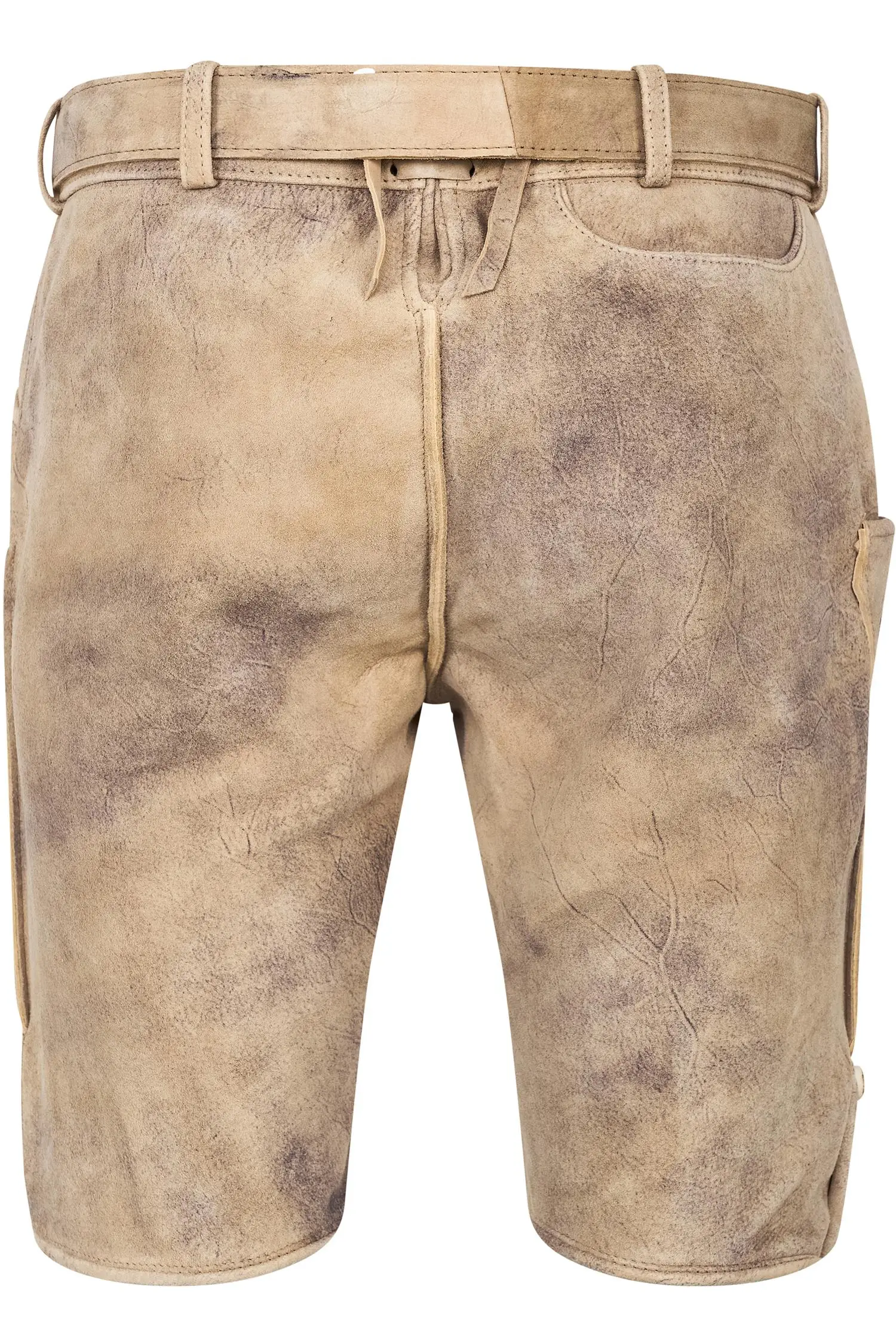 Gweih&Silk Lederhose Arno in Hellbraun