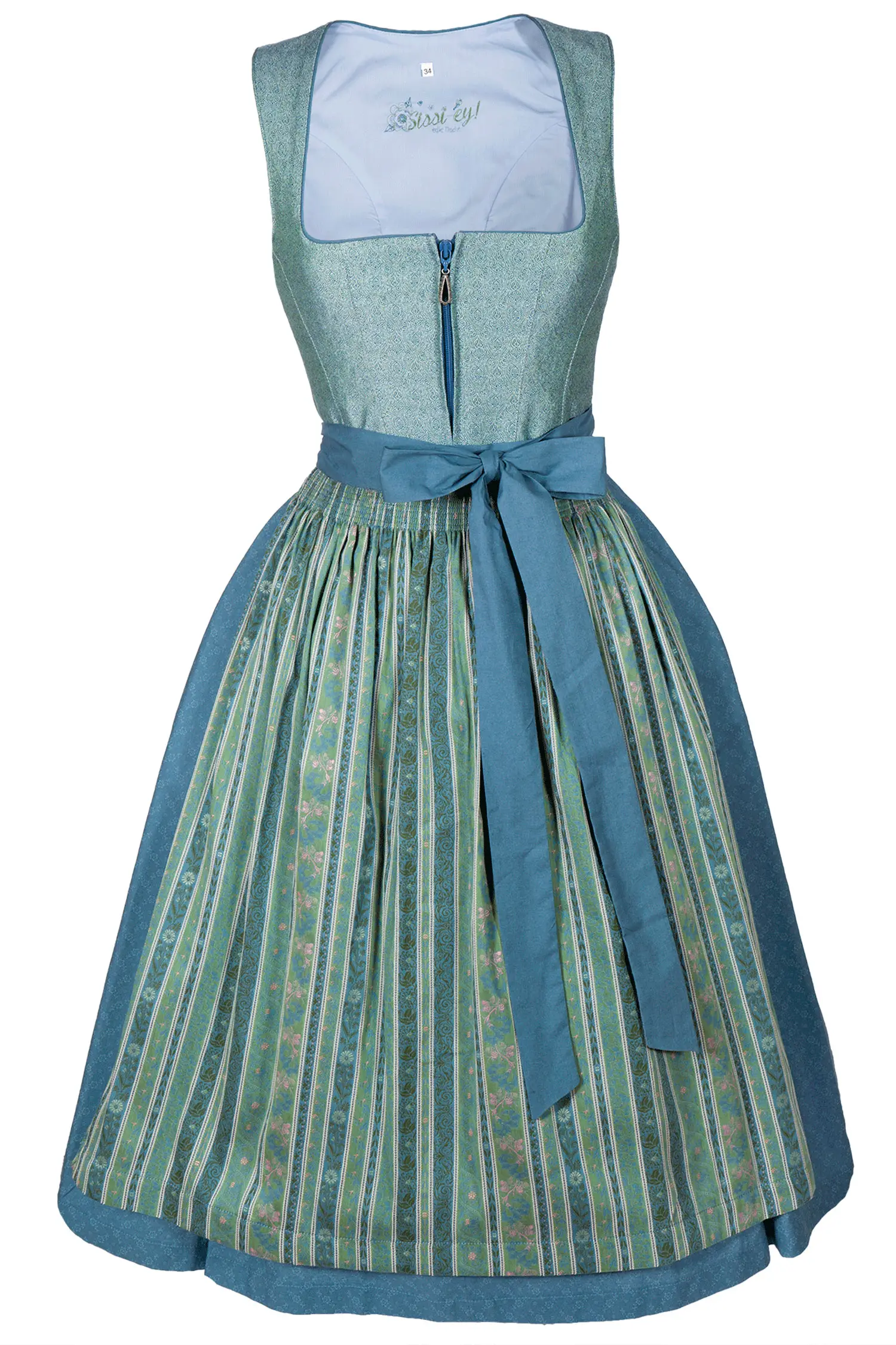 Sissy ey! Dirndl in grünblau