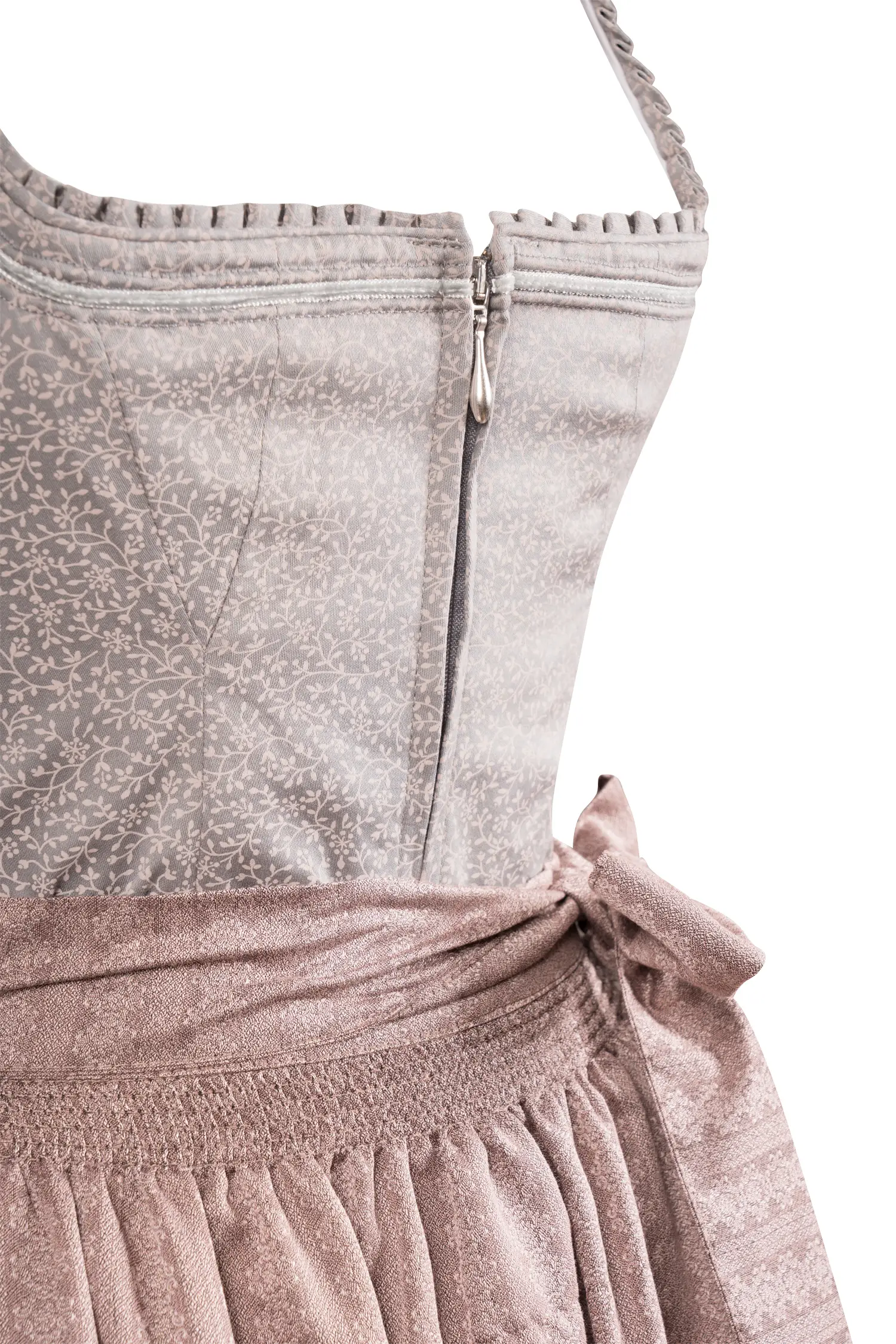 Dirndl Belinda mit bezaubernder Schürze - Detail Mieder