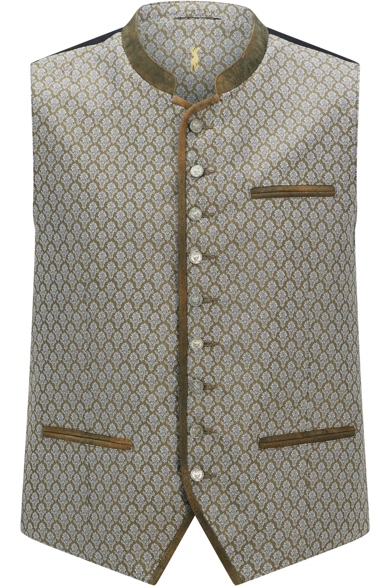 Trachtenweste in Braun von Almsach 