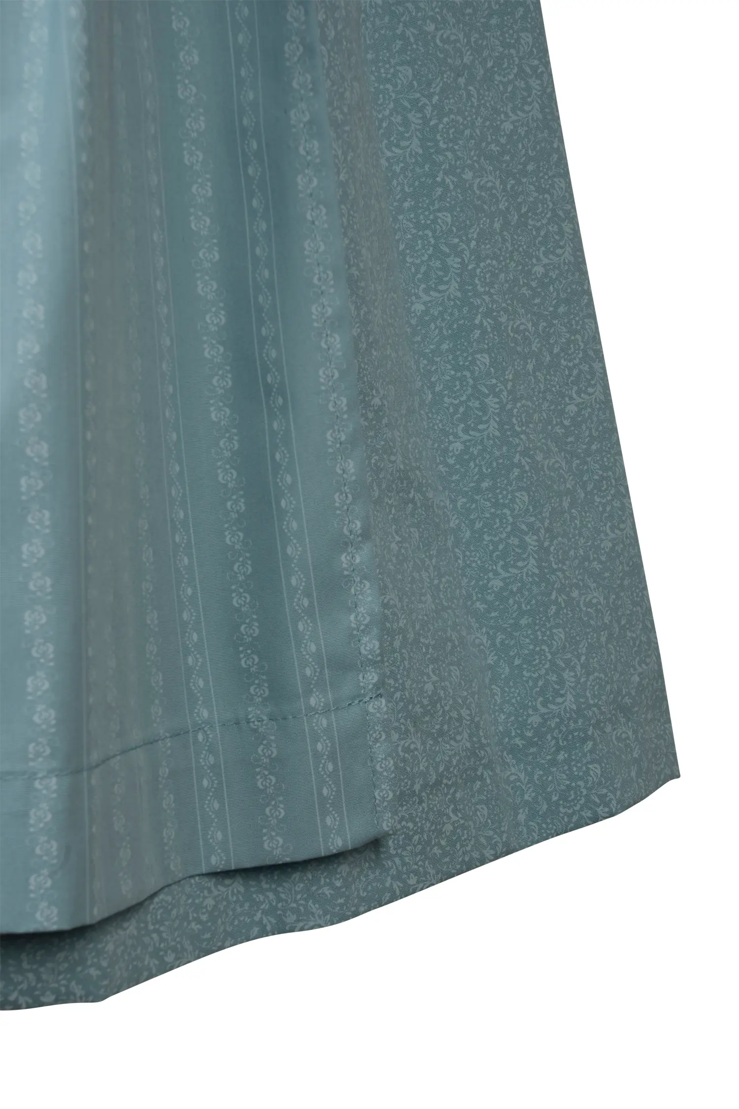 Dirndl Ida in hellem türkisblau - Detail Rock
