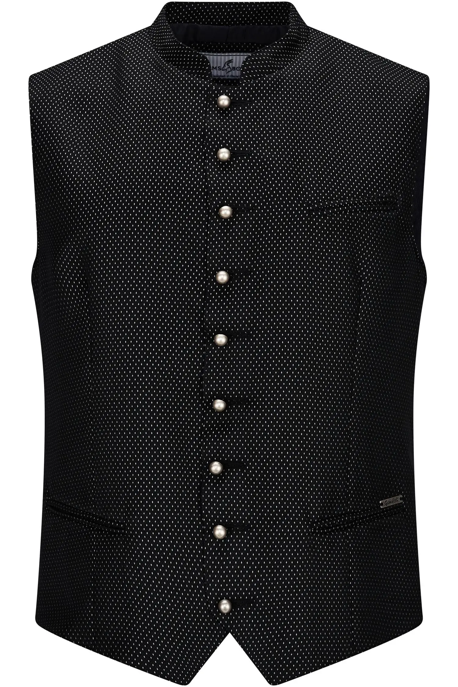 Weste Vincent von Gamsbock in Schwarz