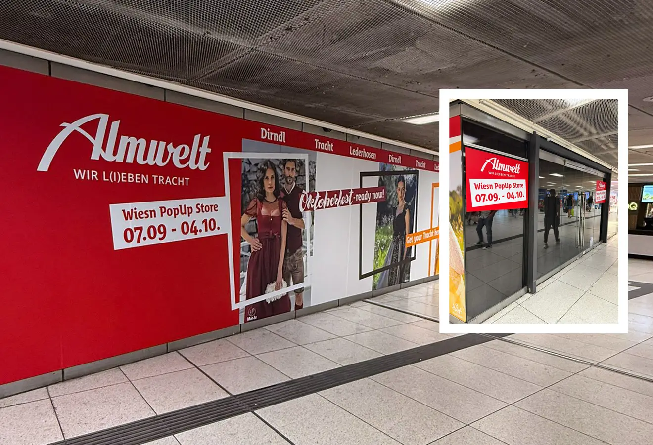 Pop-Up-Store München HBF