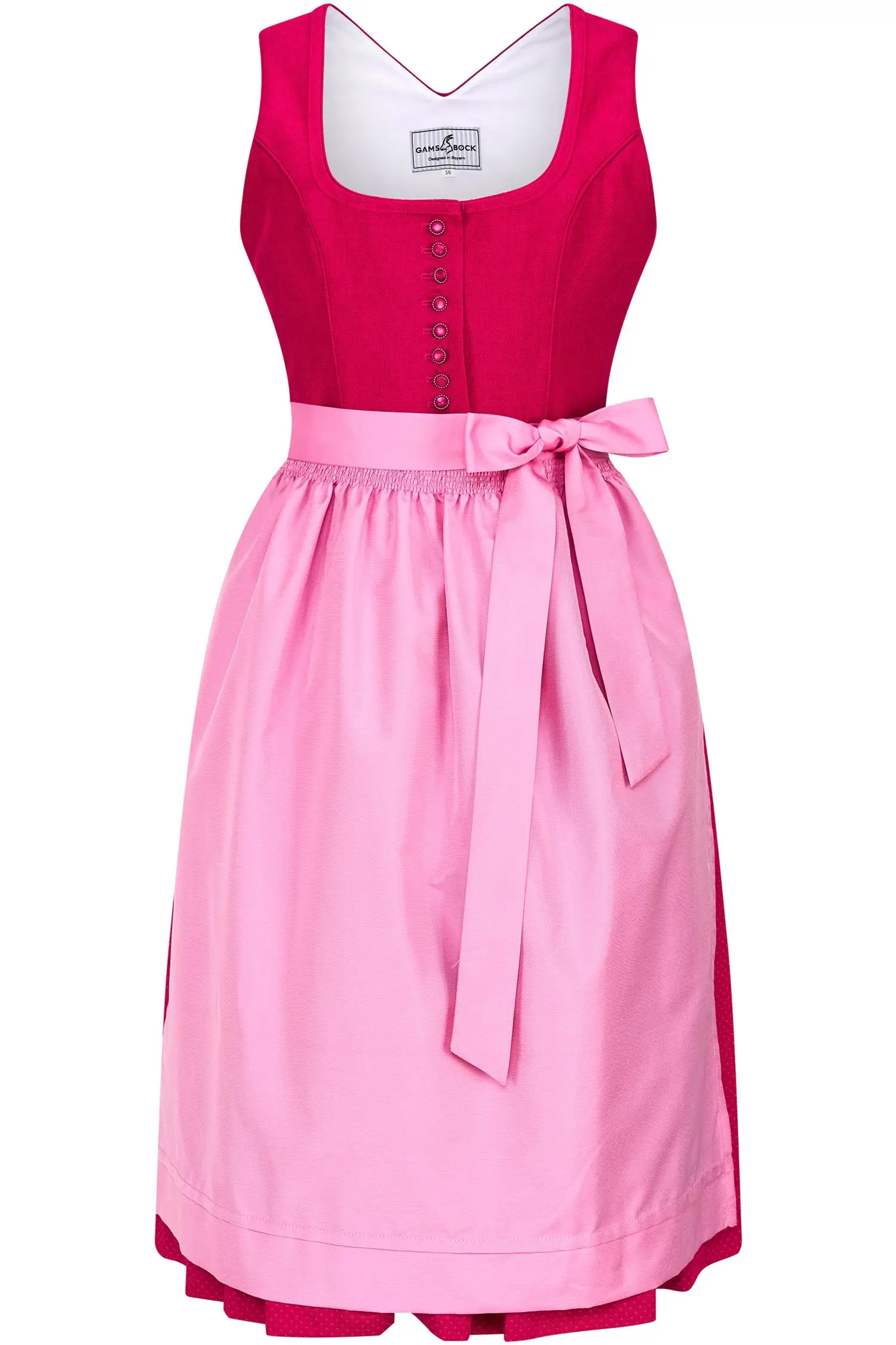 Pinkes Dirndl Paulina von Gamsbock