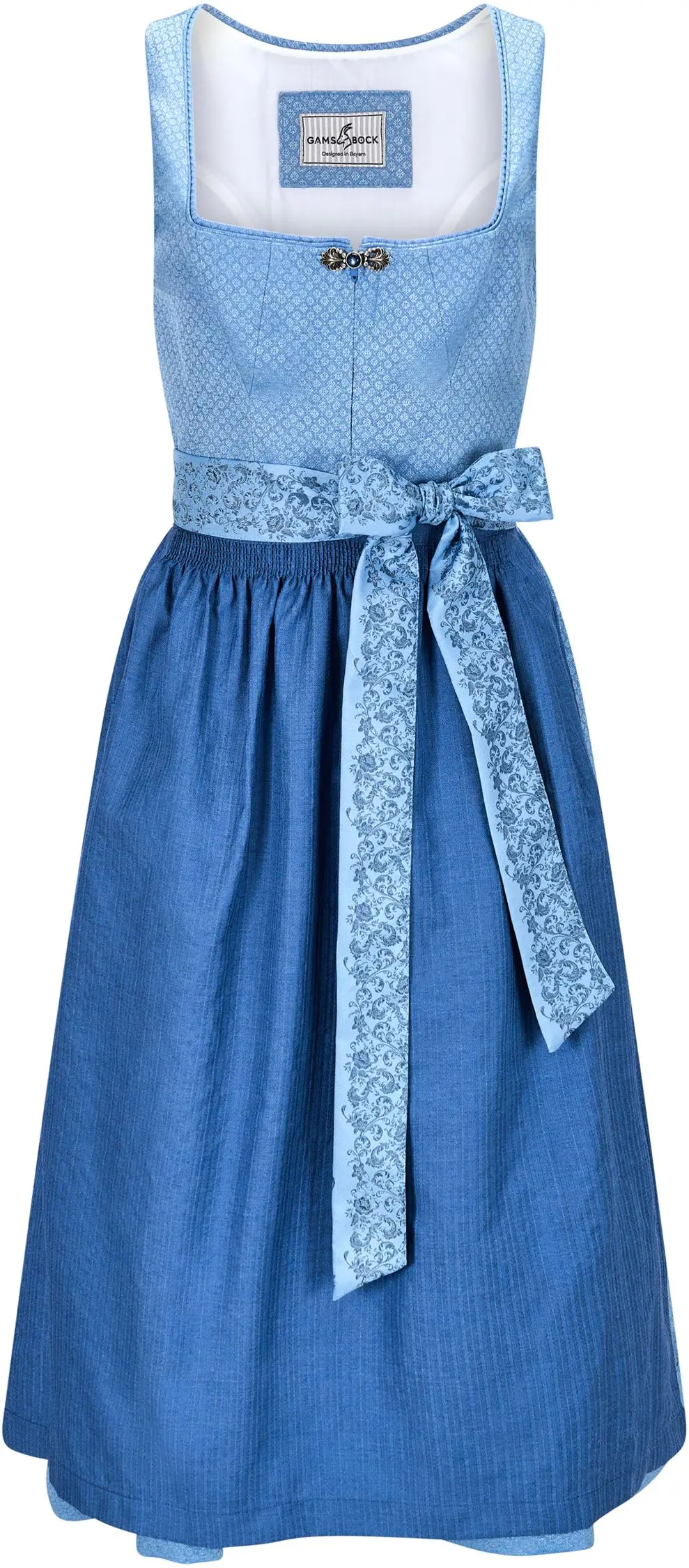 Dirndl Bärbel von Gamsbock in Blau Dirndl Bärbel von Gamsbock in Blau