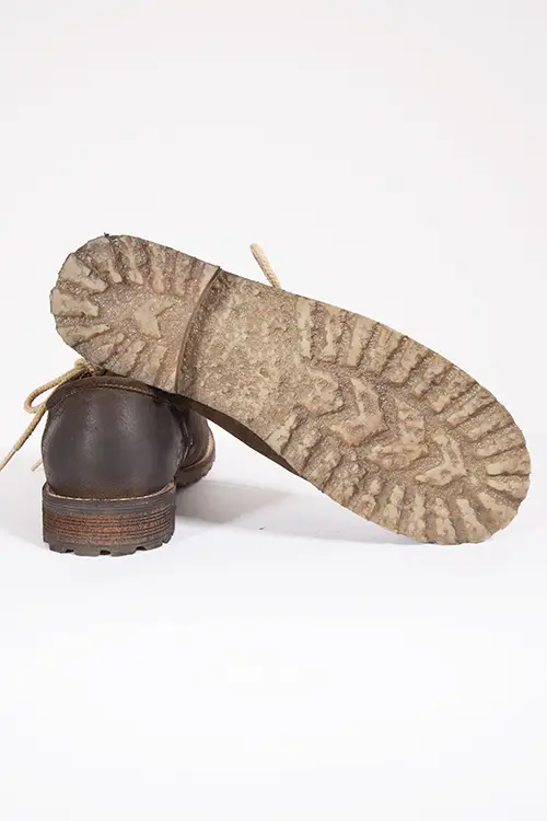 Haferlschuh Maximilian braun als Trachtenschuhe unten