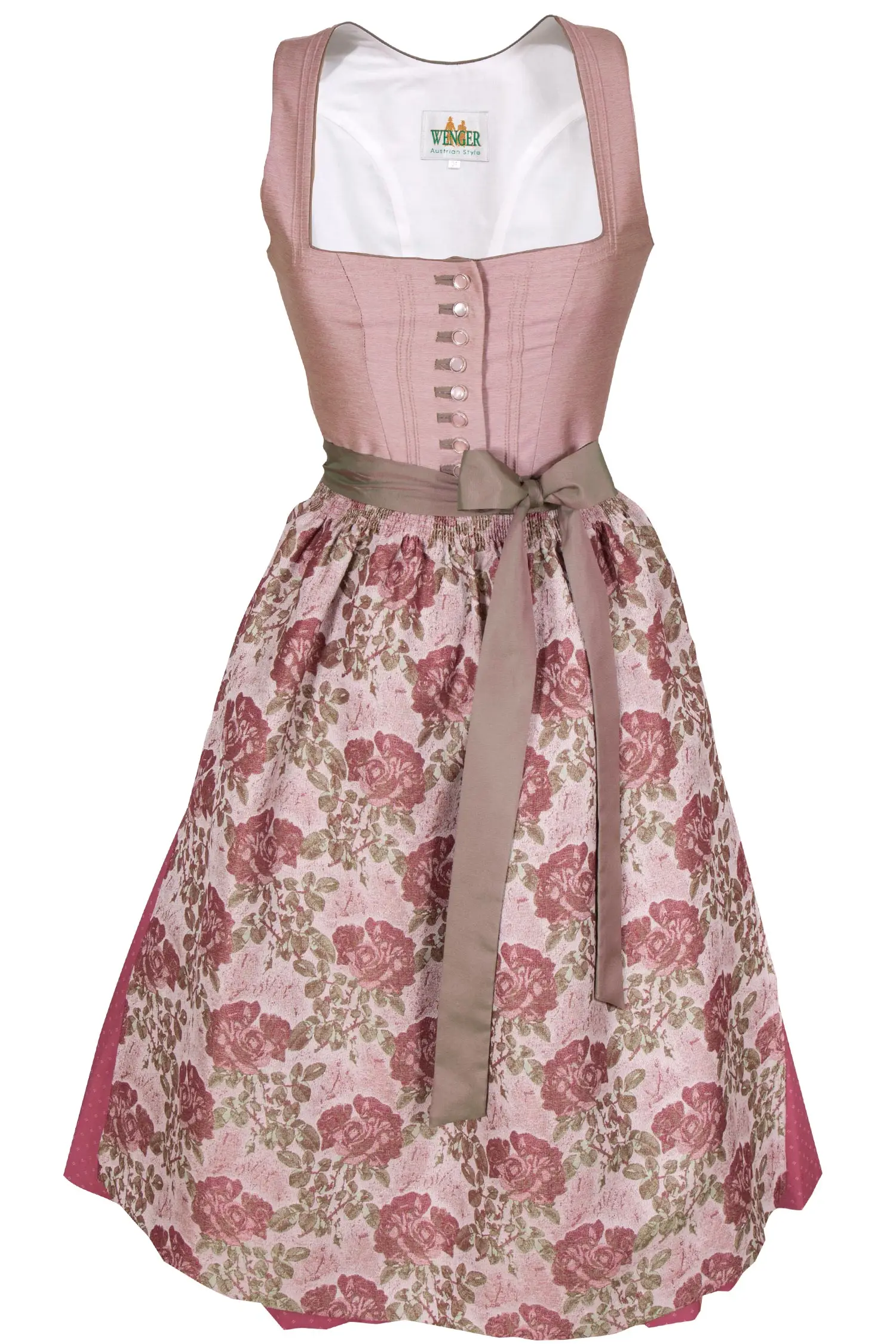 wenger-dirndl-rosenholz-3098-0255-ro8-20-03a-6901-a Wenger Dirndl Cindy in rosenholz mit Rosen