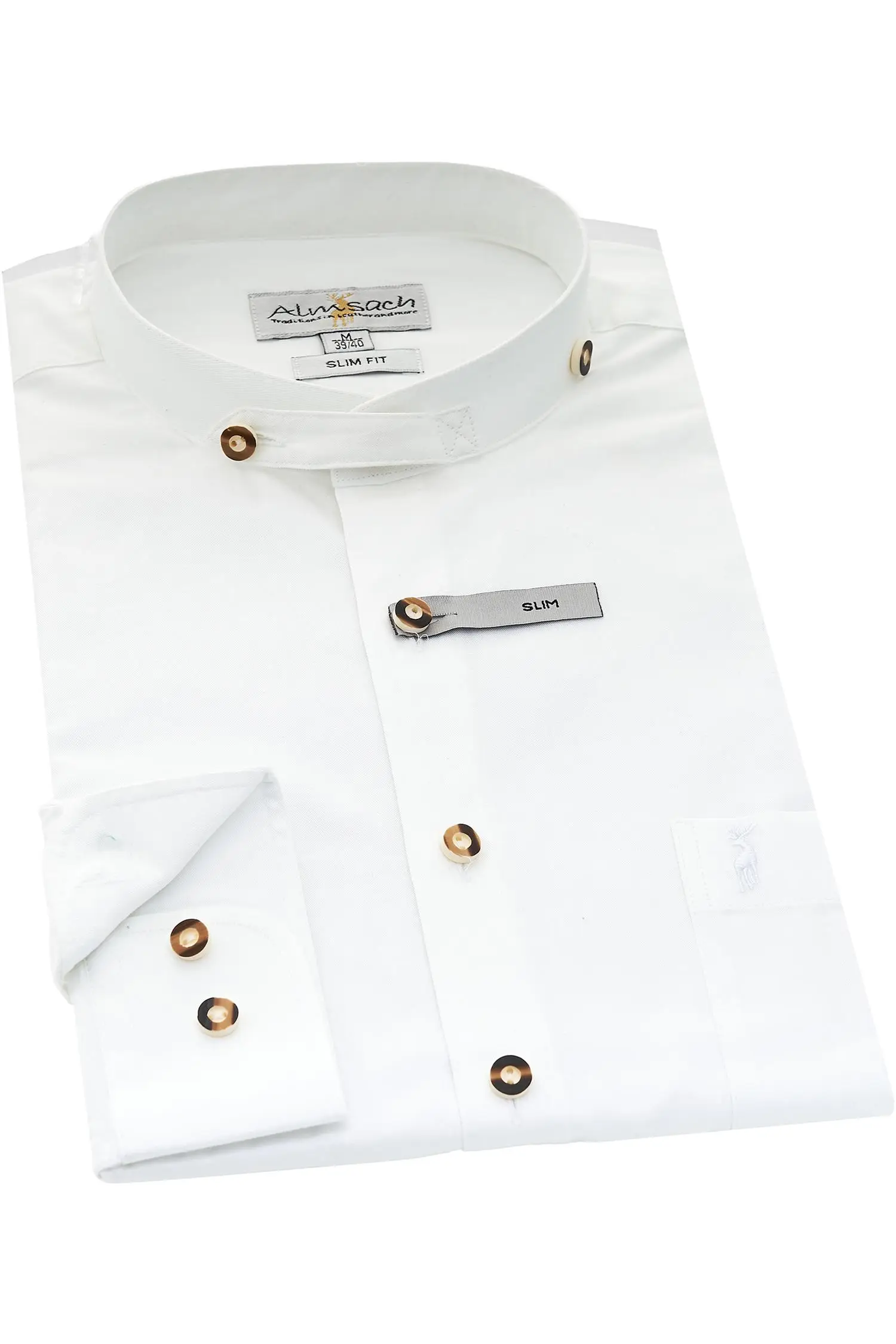 Weißes Almsach Hemd