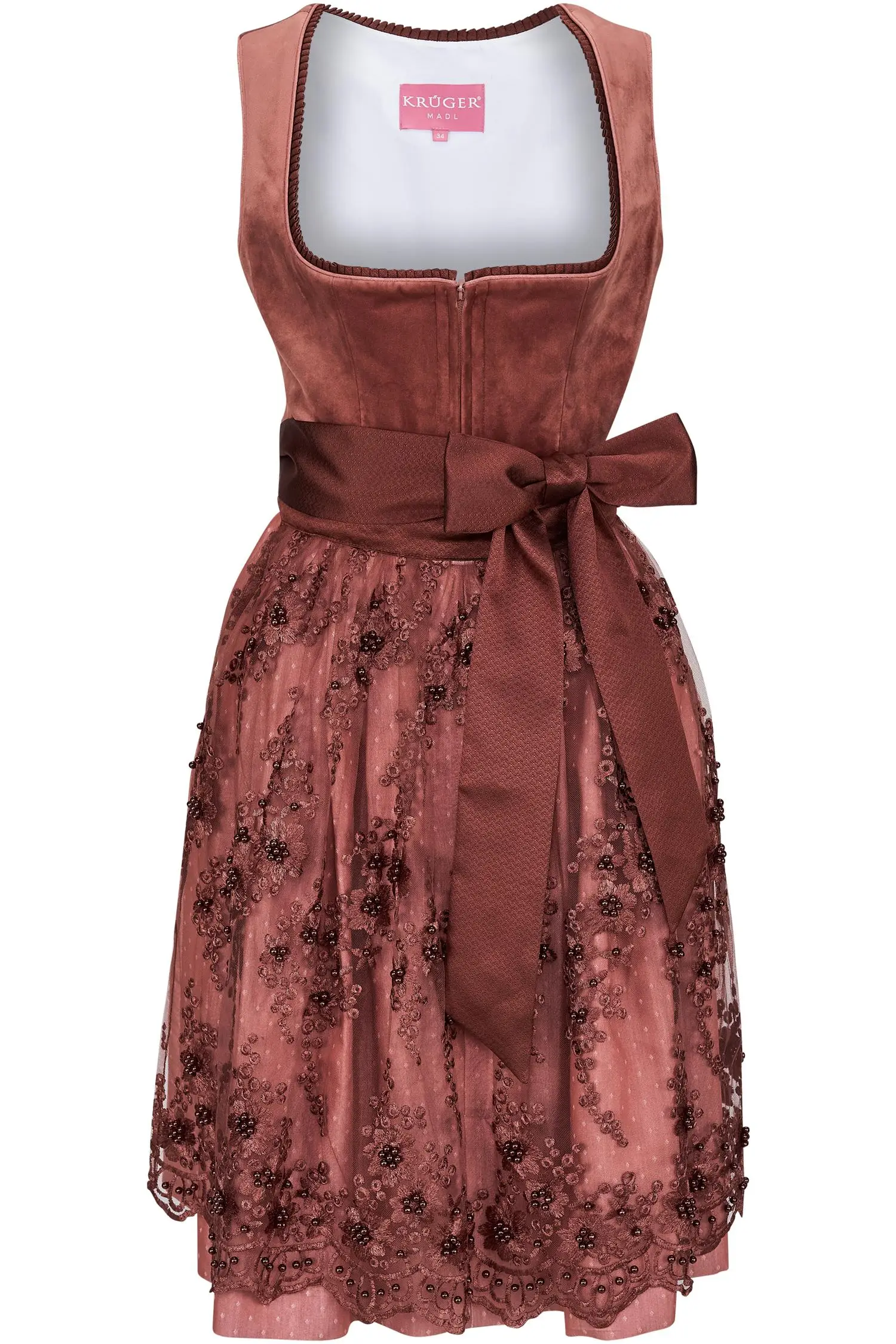 Krüger Dirndl Kaelyn in Rosenholz