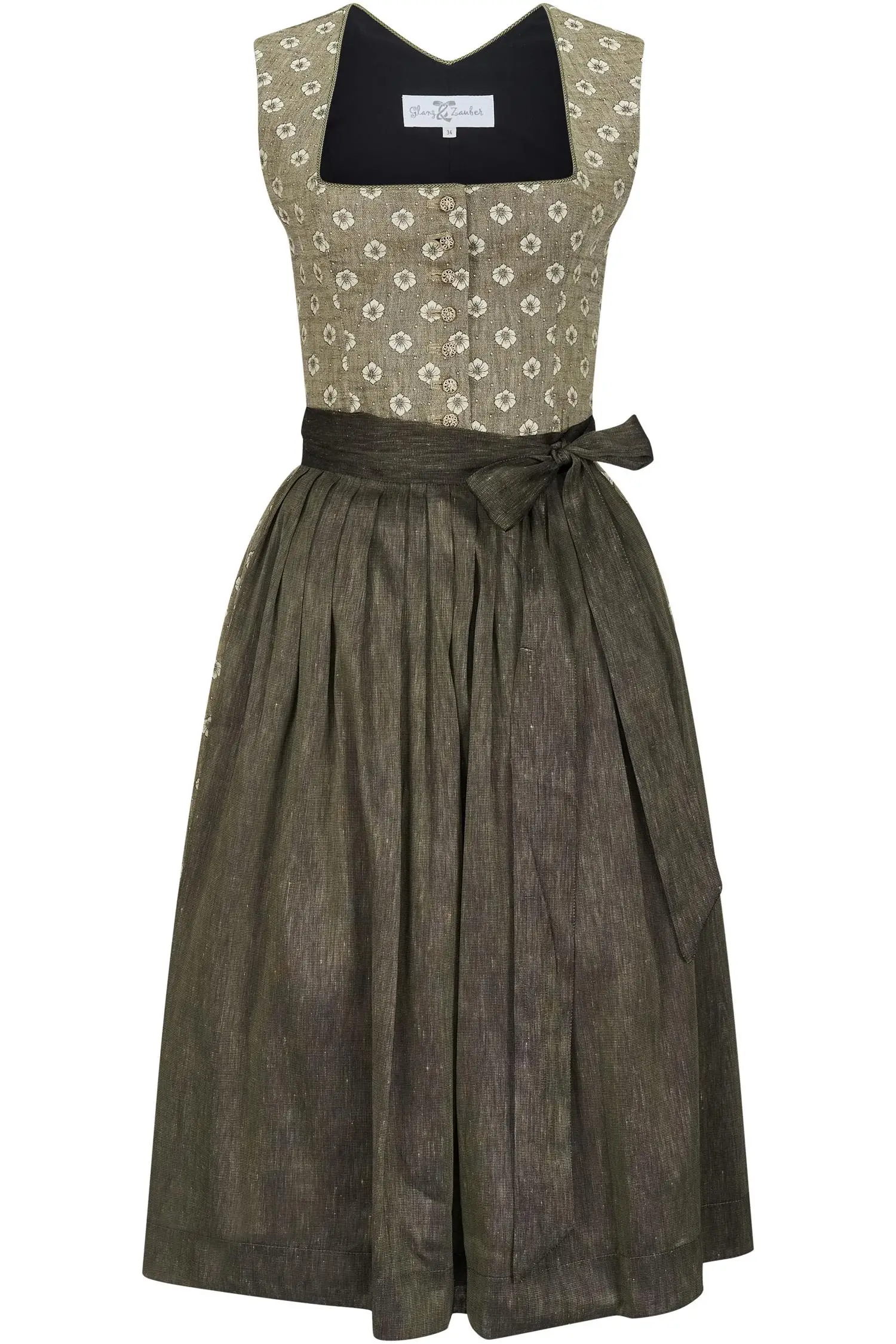 Glanz & Zauber Dirndl grün
