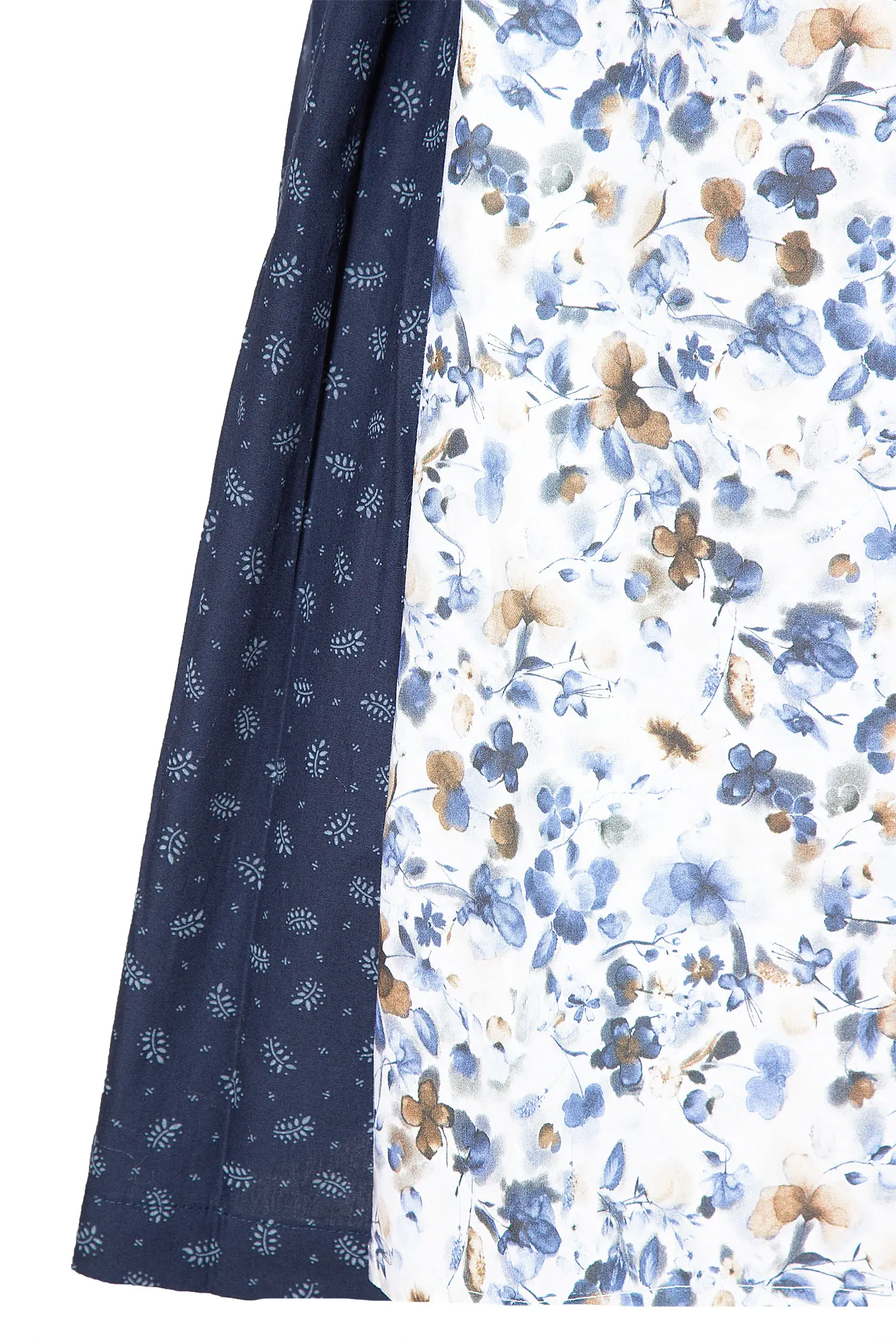 Nachtblaues Dirndl von Sissi ey! - Detail Rock