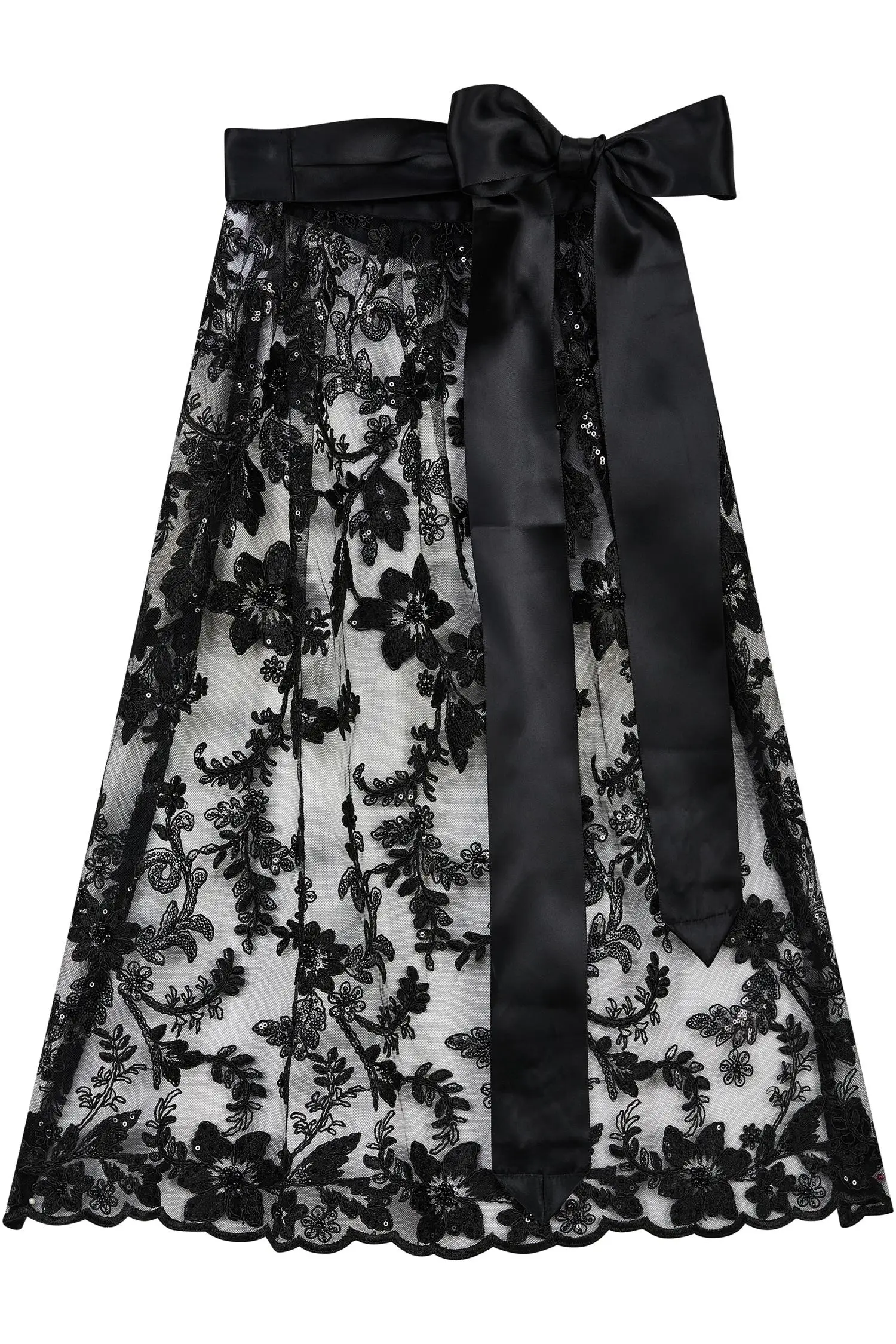 MarJo Schürze Icking in Schwarz