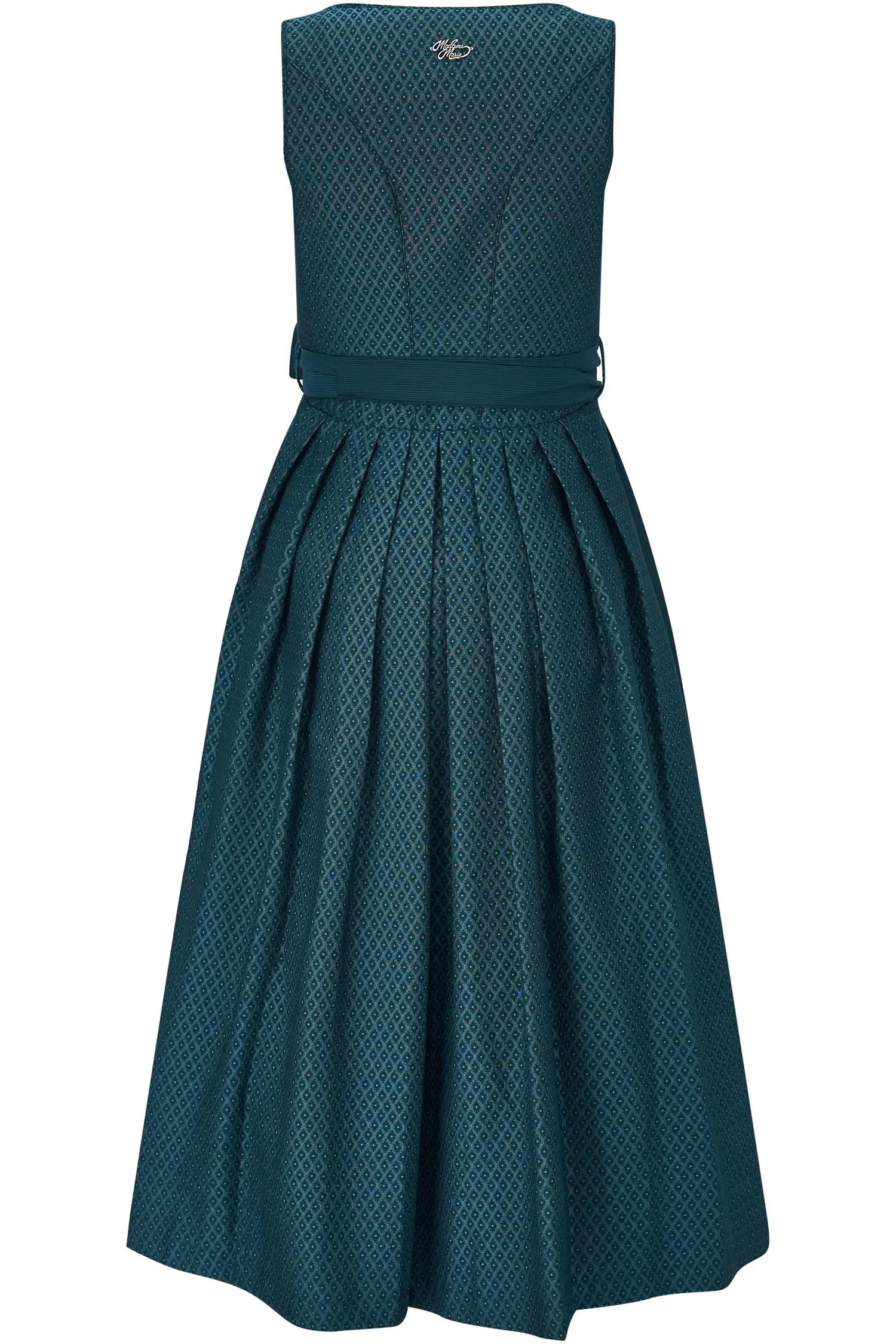 Petrol Dirndl Veloura von Madame Marie