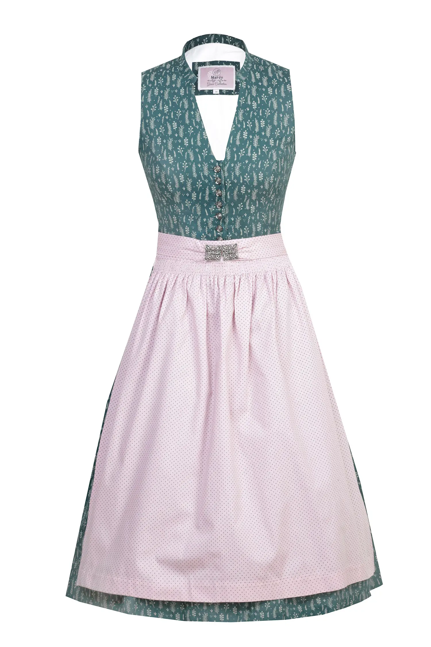 Dirndl Greta in flaschengrün