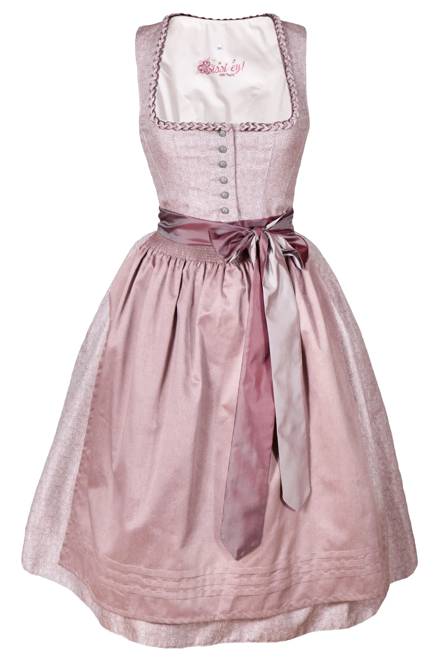 Sissy ey! Dirndl in altrosa