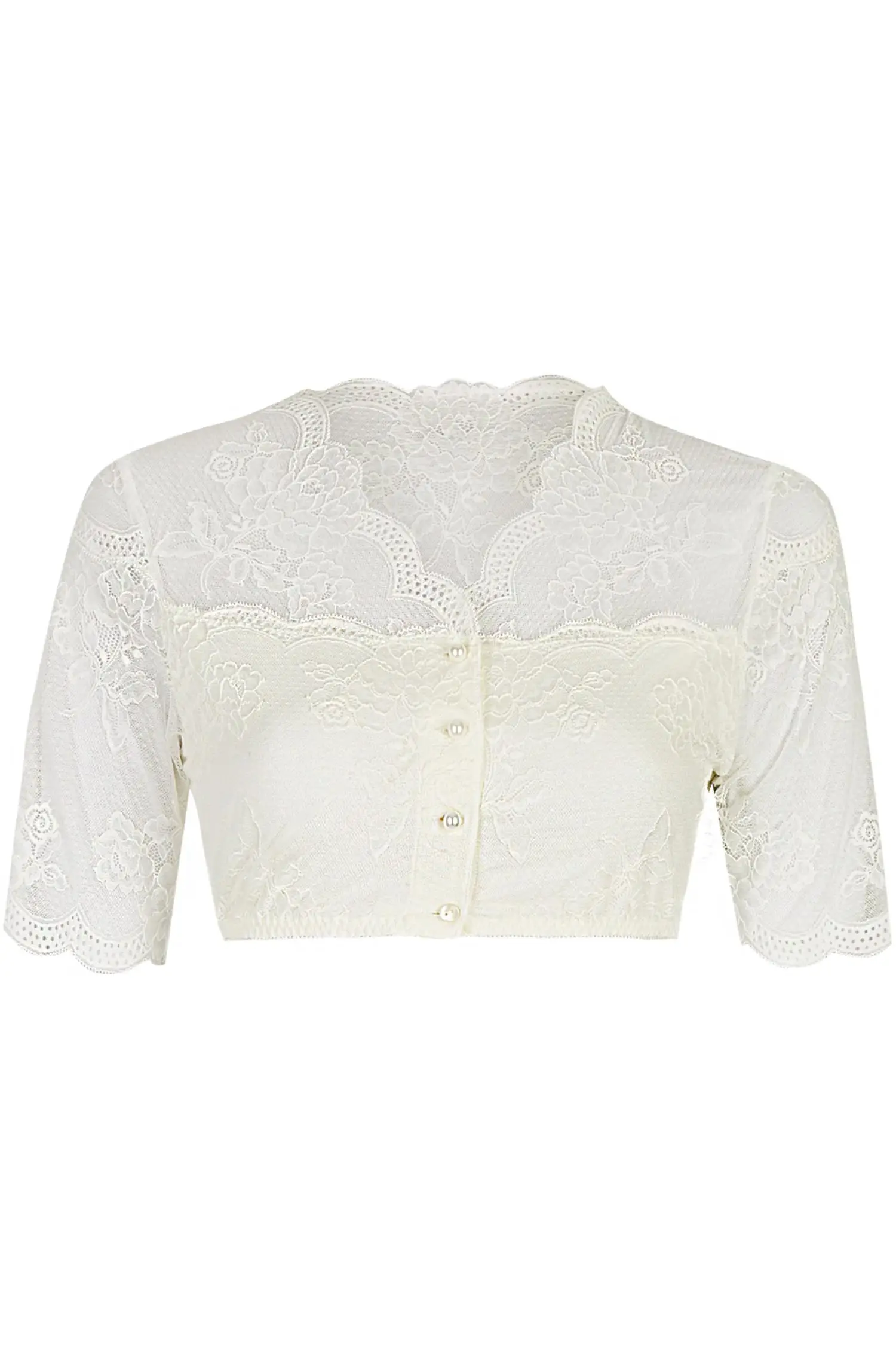 Dirndlbluse Julia von Nina von C. in Creme 