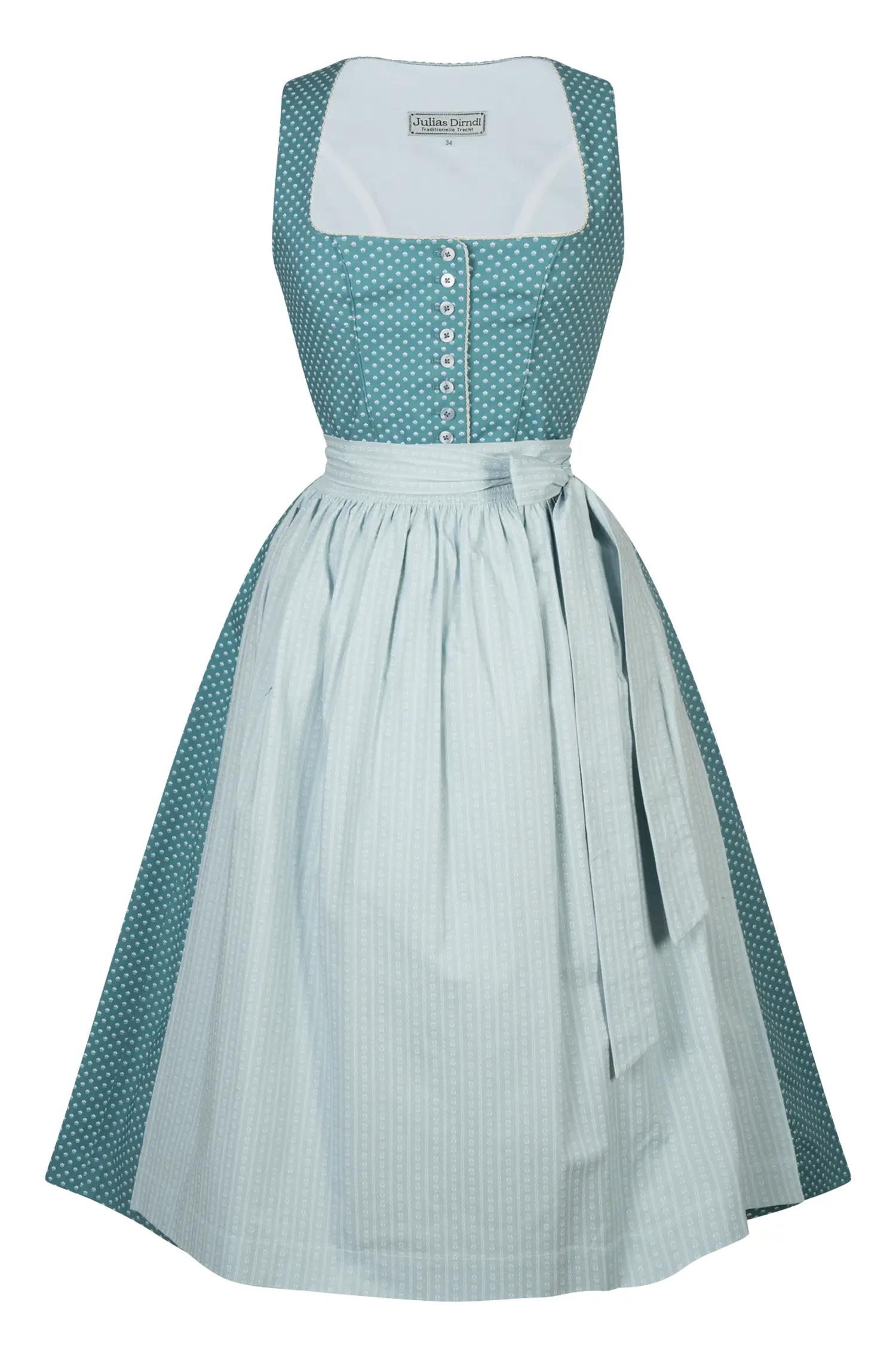 Dirndl Cornelia in petrol