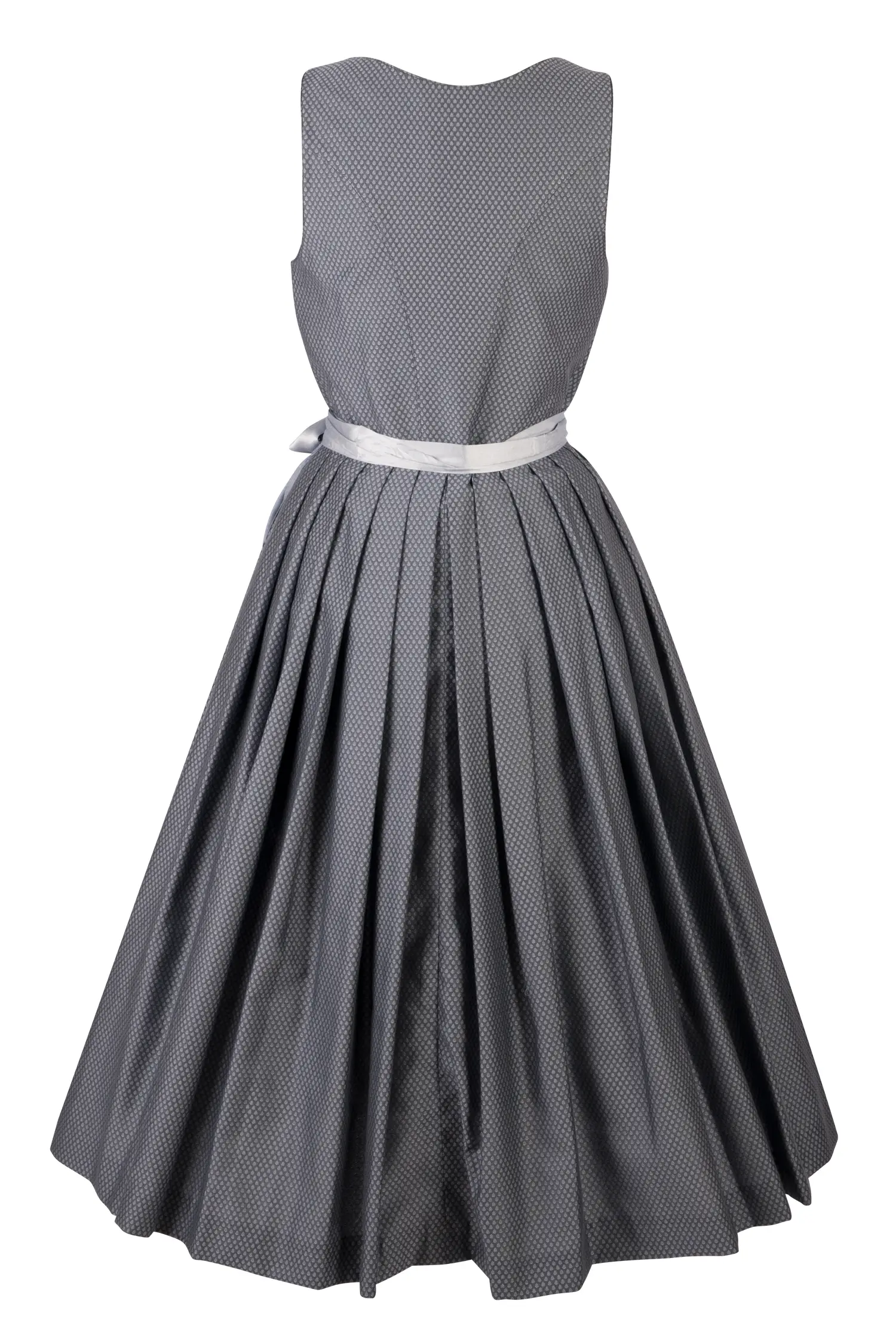 3098-0388-bl6-23-08-1801950 Hammerschmid Dirndl Pillersee in stahlblau - Rückansicht