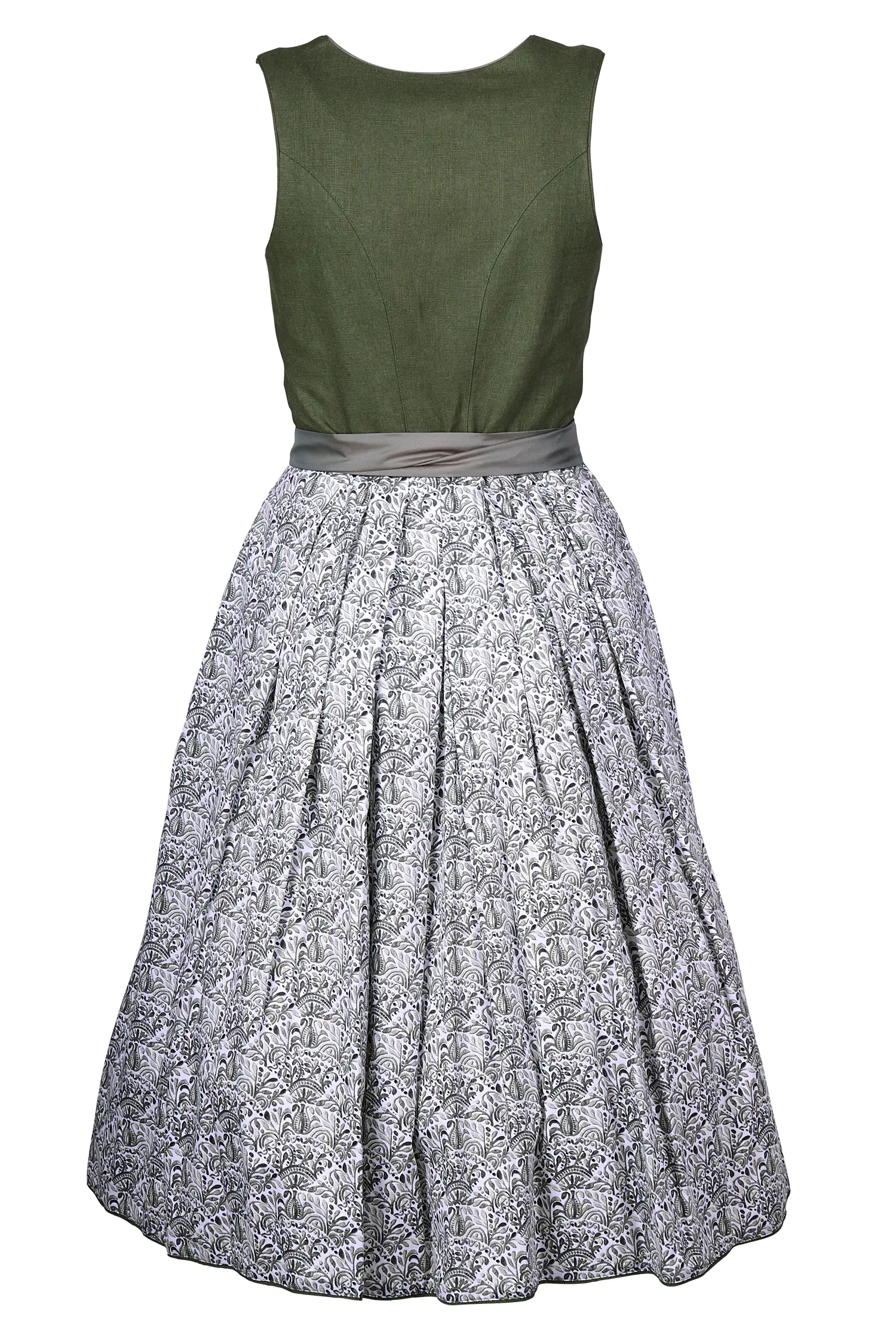 Dirndl grün beige