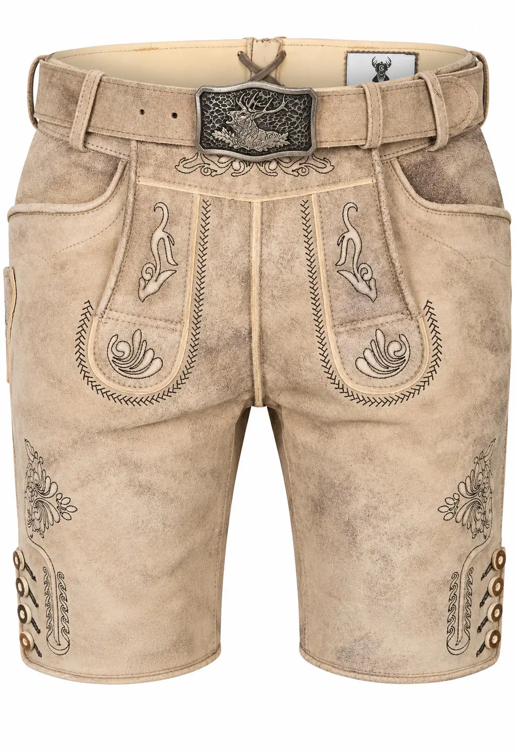 Lederhose Arno von Gweih & Silk in Hellbraun Lederhose Arno von Gweih & Silk in Hellbraun