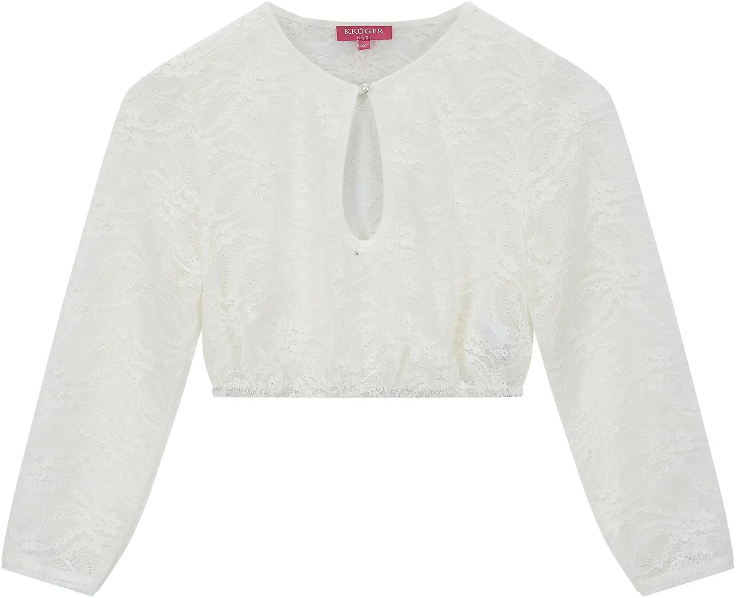 Dirndlbluse von Krüger in Creme