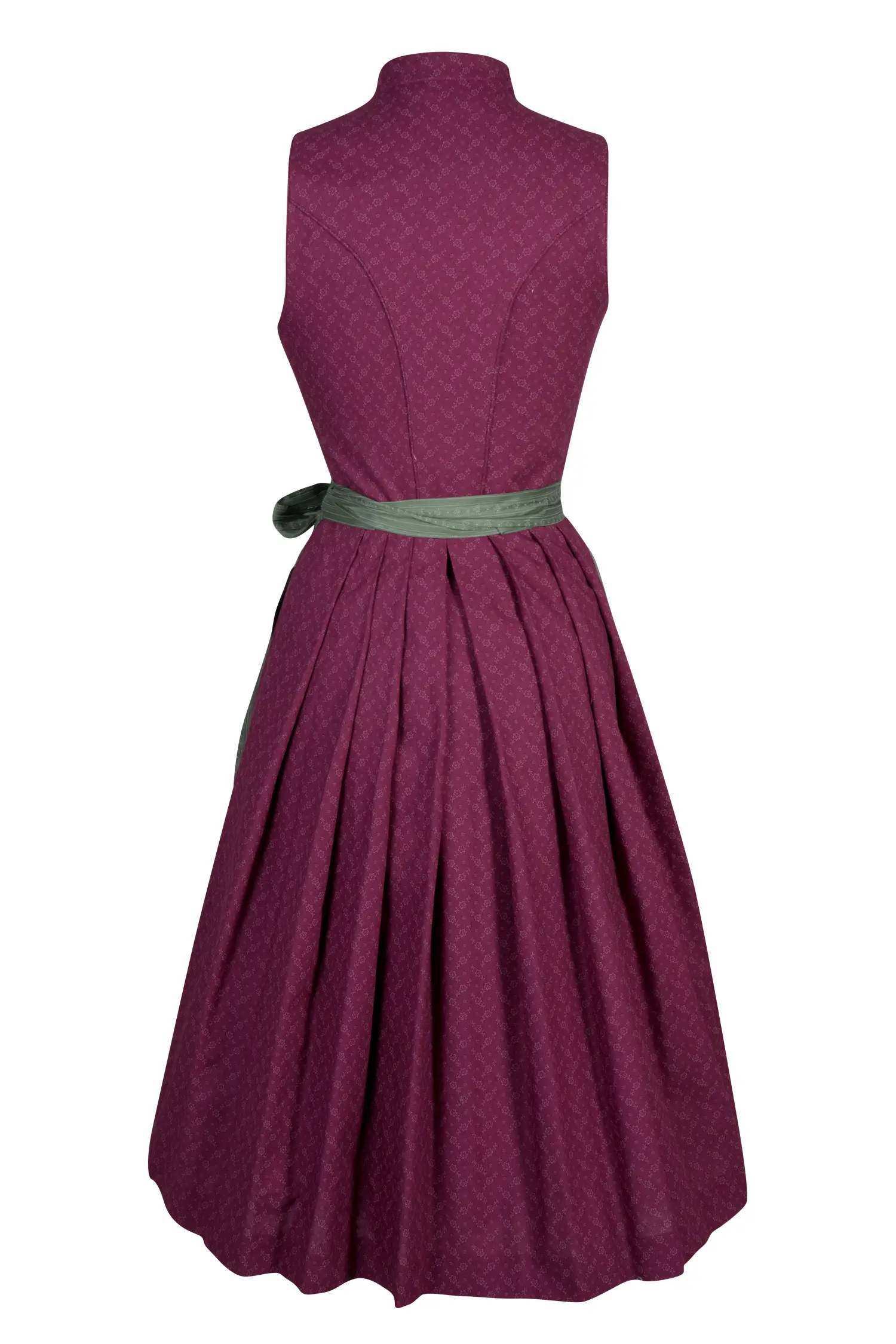 Dirndl Laurita mit V-Ausschnitt - Rückansicht