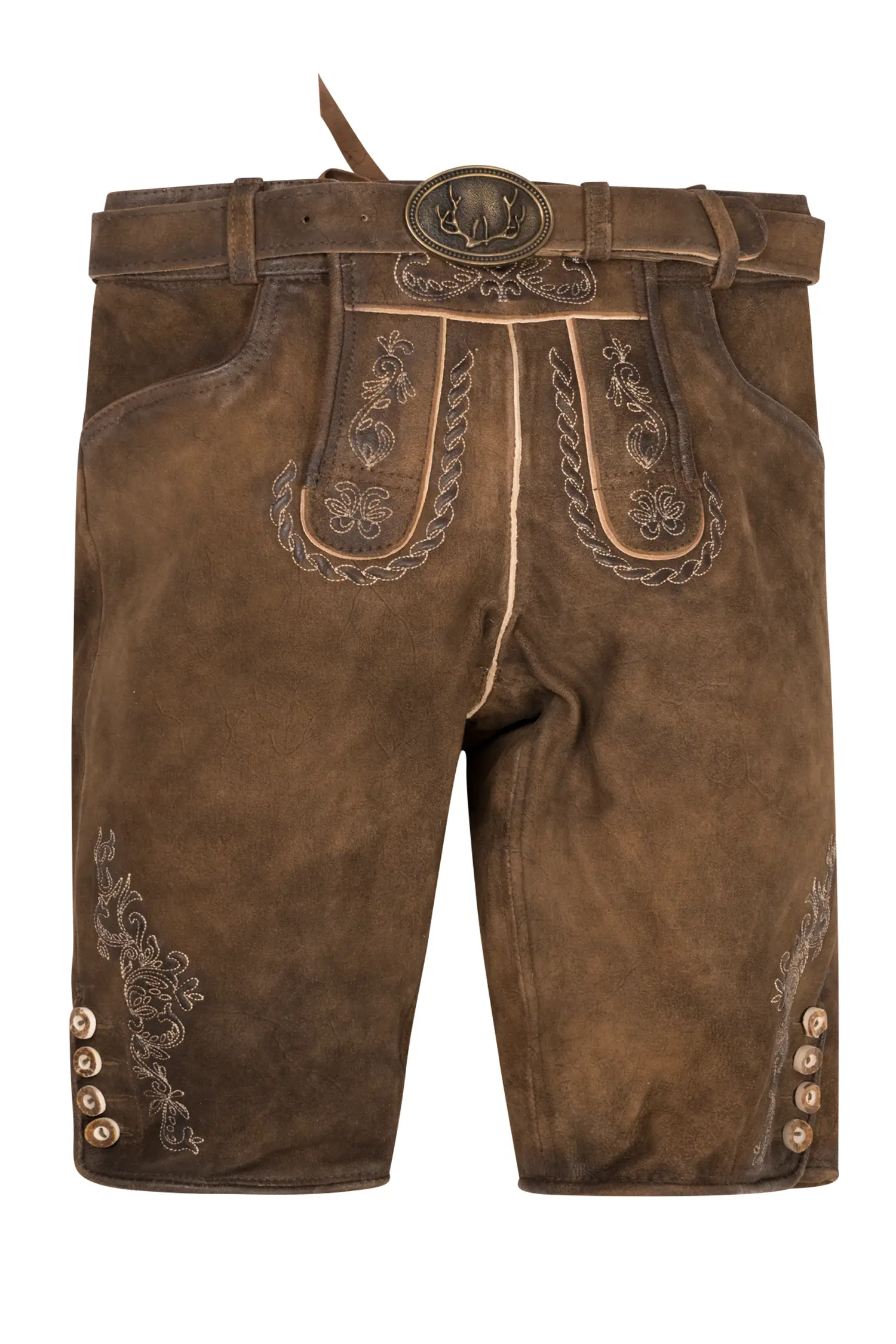 Lederhose Olivia in Braun Lederhose Olivia in Braun