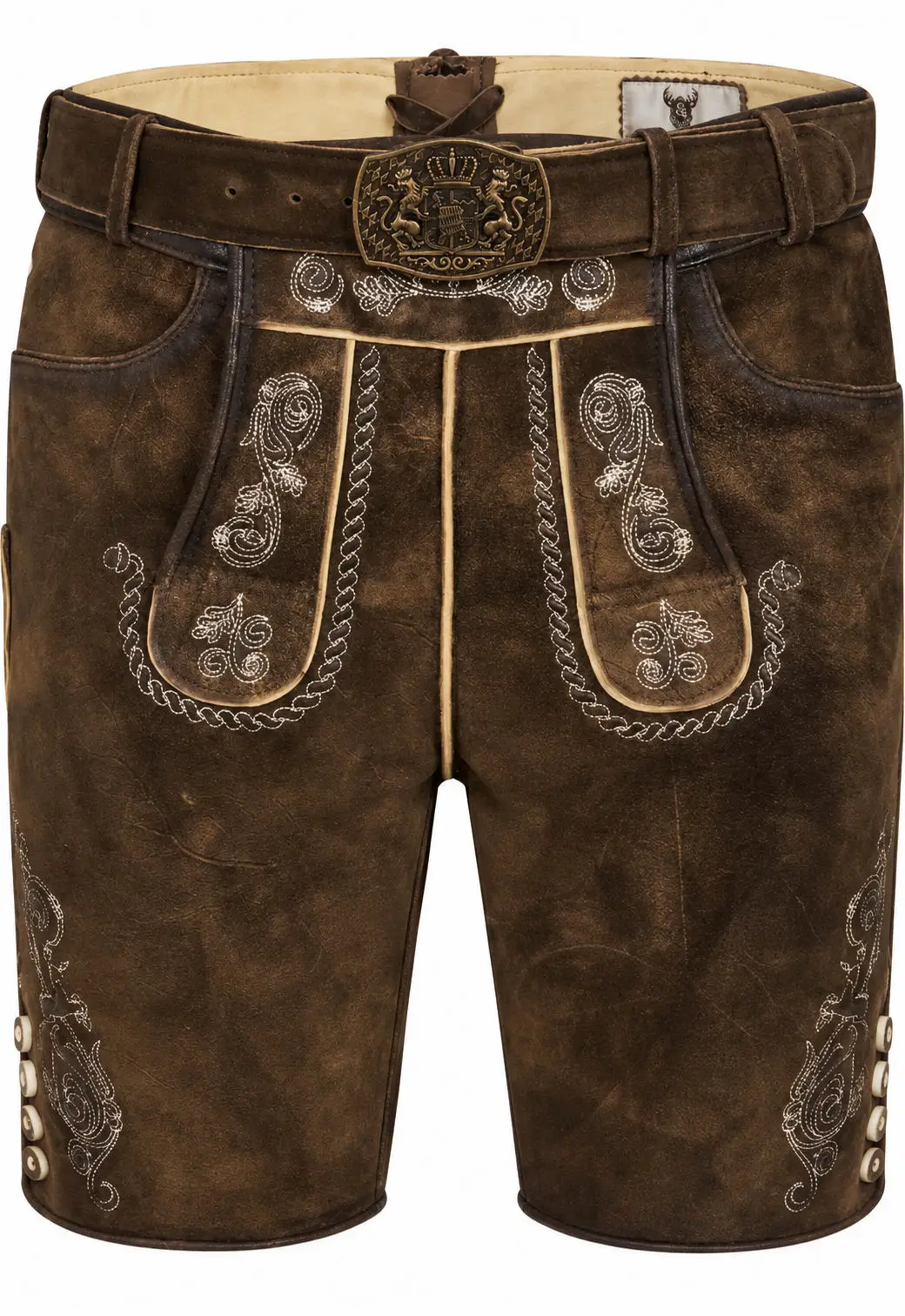 Lederhose Michael von Gweih & Silk in Braun Lederhose Michael von Gweih & Silk in Braun