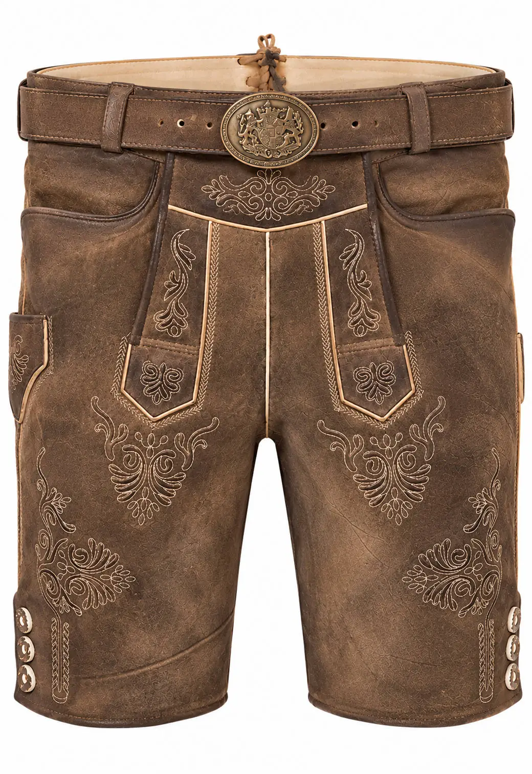 Lederhose Ammersee von Maddox in Braun