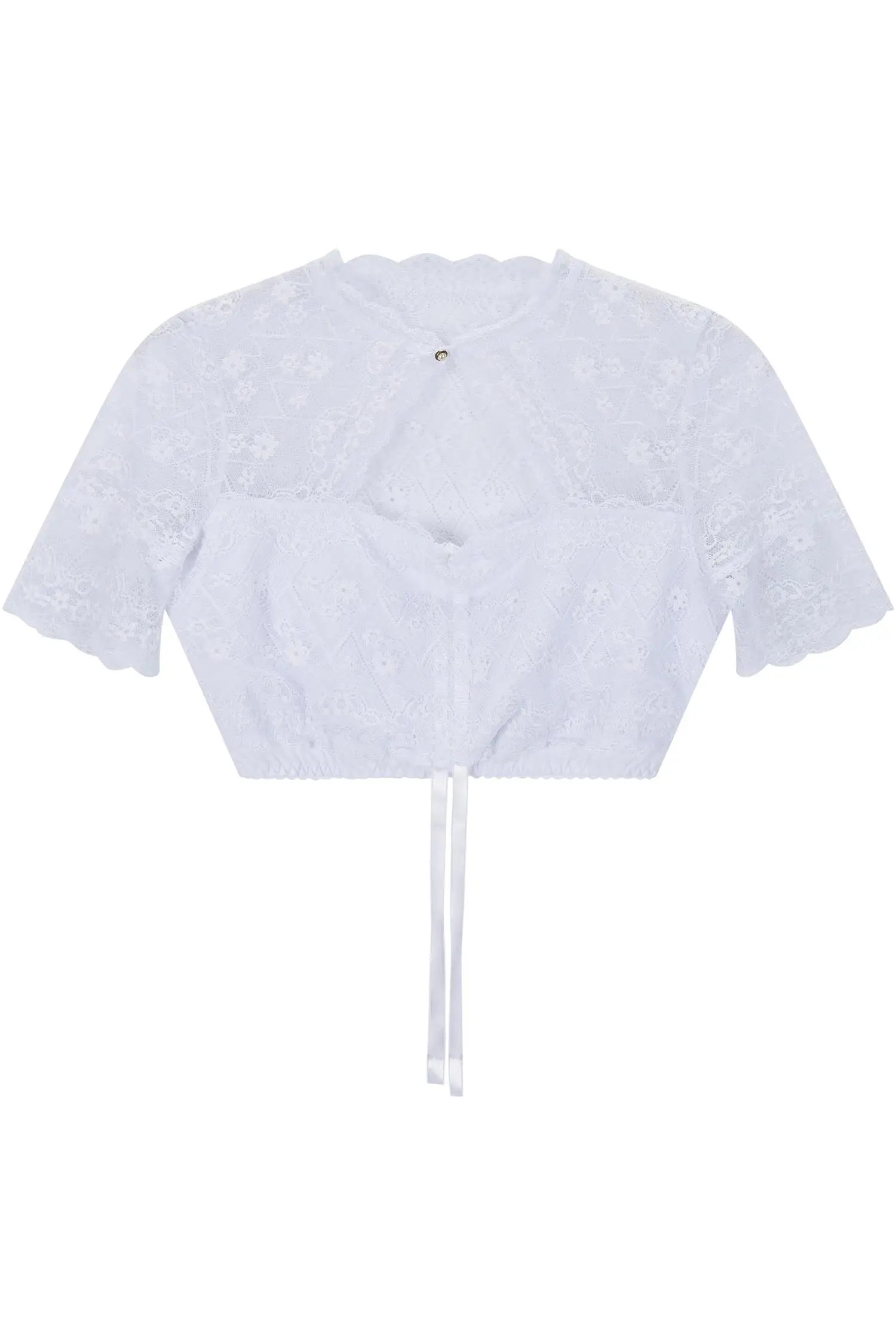 Dirndlbluse Sabine von My Choice in Weiß