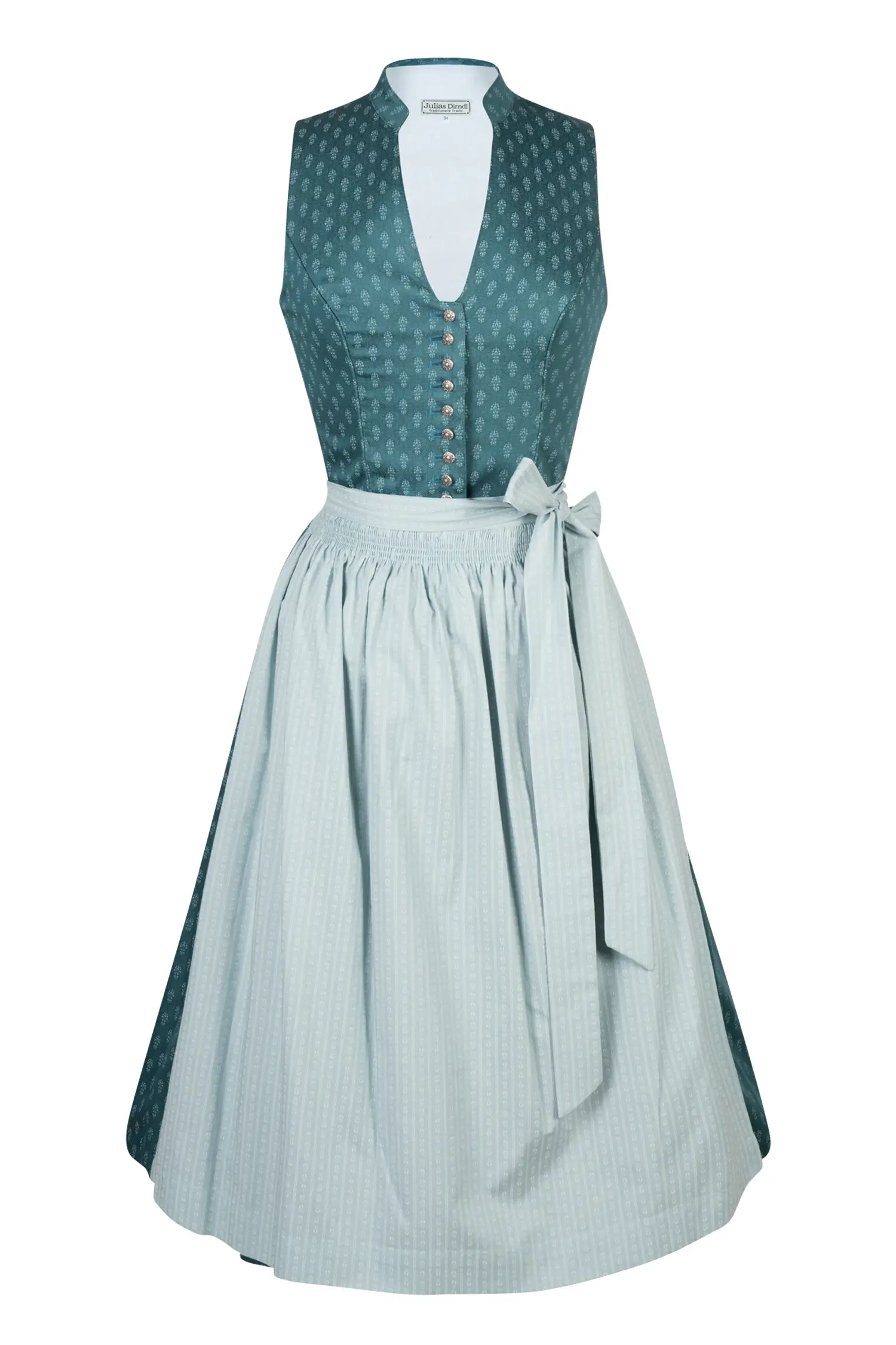 Dirndl Zitta in petrol