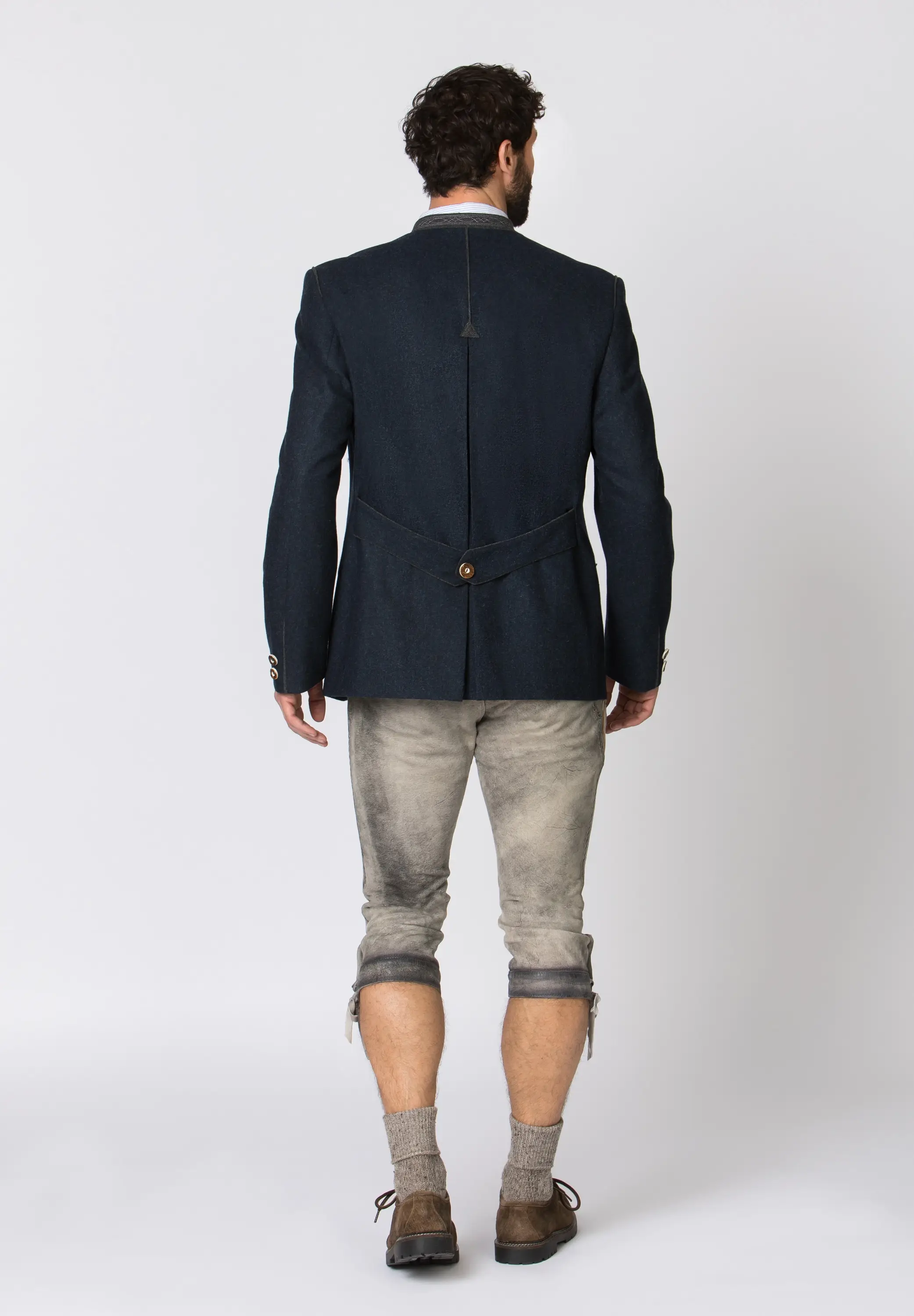 Blauer Stockerpoint Janker Titus