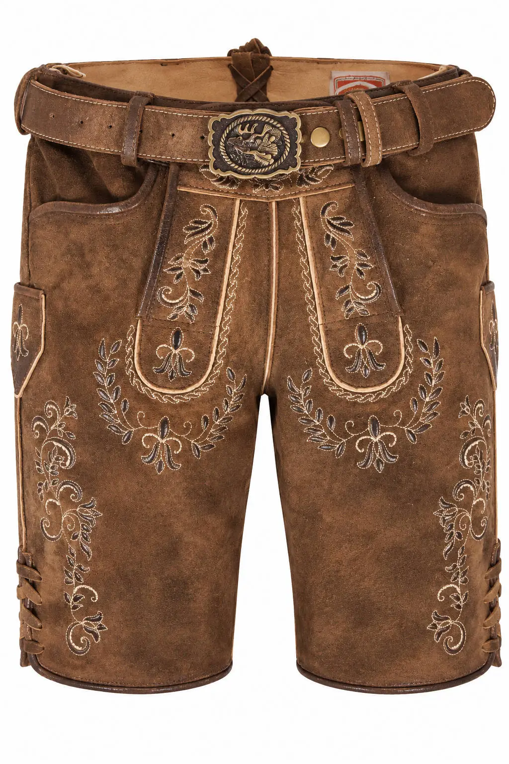 Lederhose Tölz von Maddox in Braun