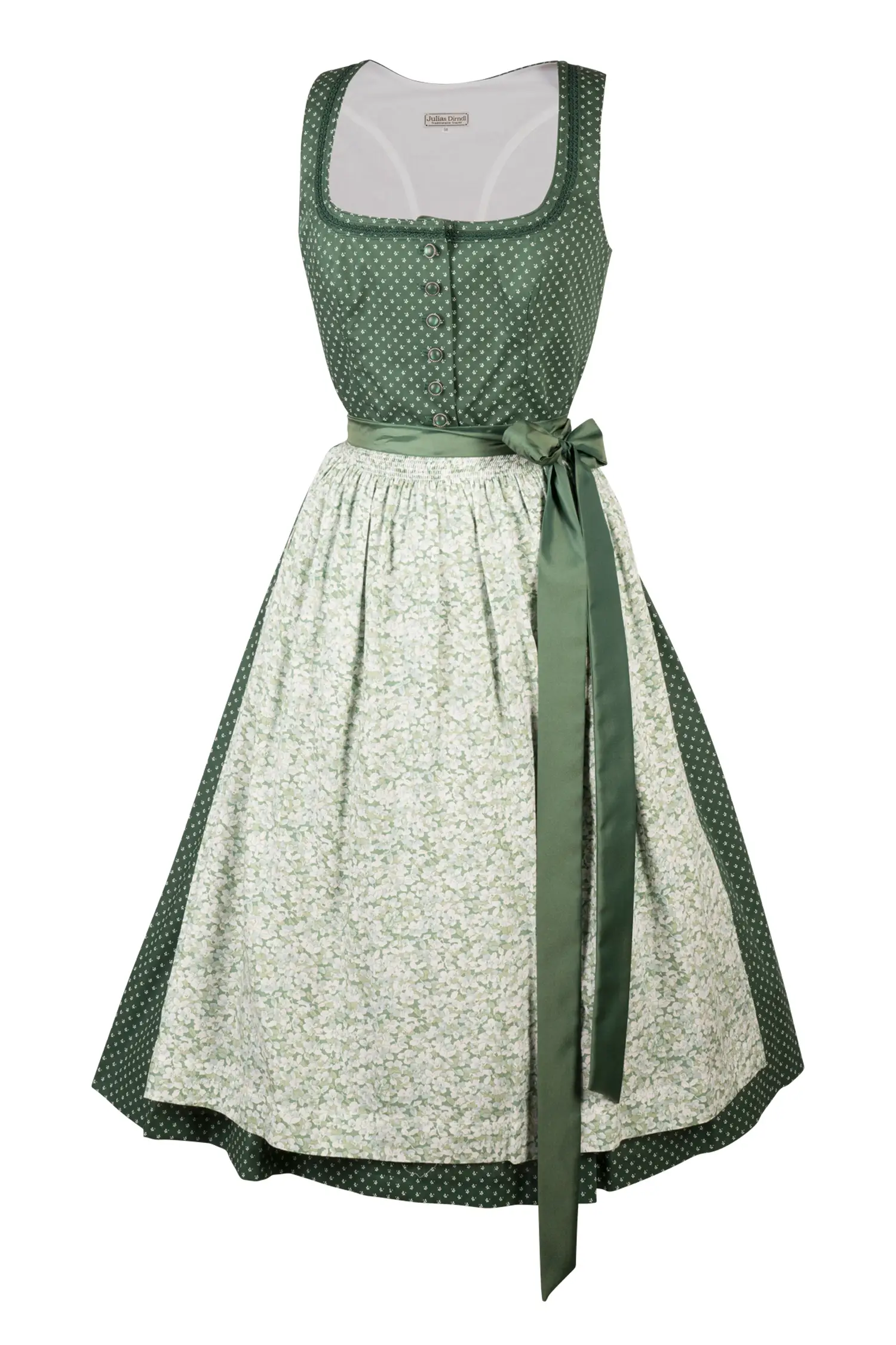 3091-1551-gn8-24-06-2605061 Dirndl Claudia in Grün