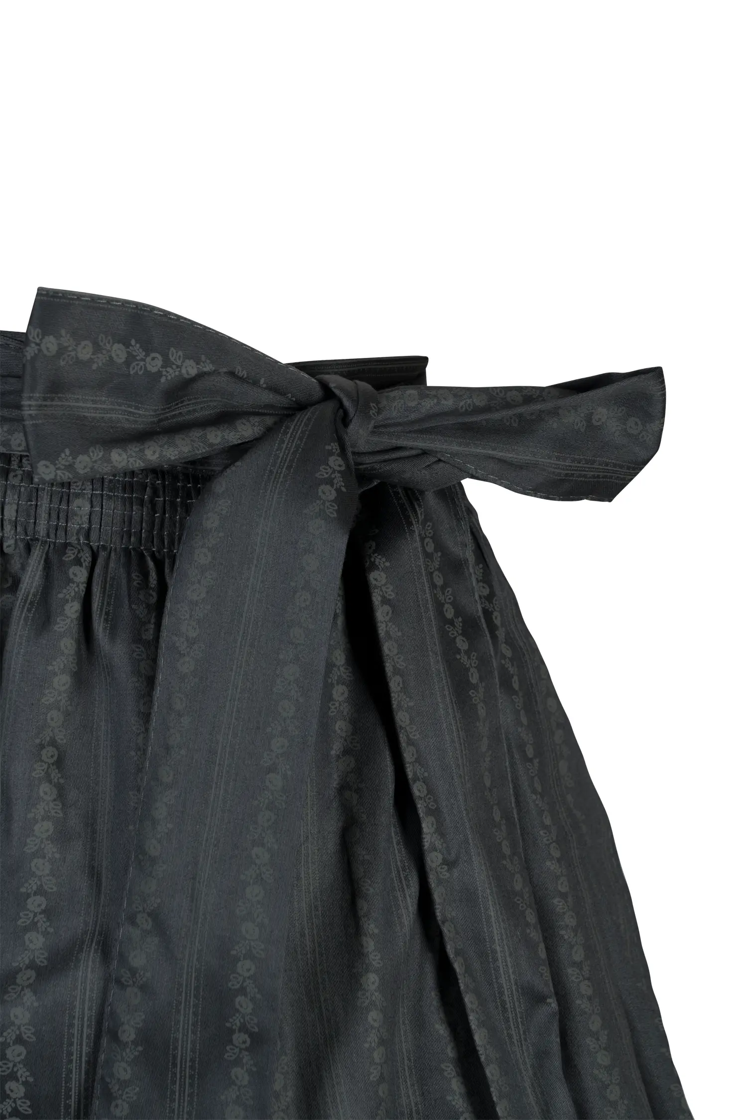3131-0057-an6-24-01-1103851 Dirndlschürze anthrazit 85 cm - Detail