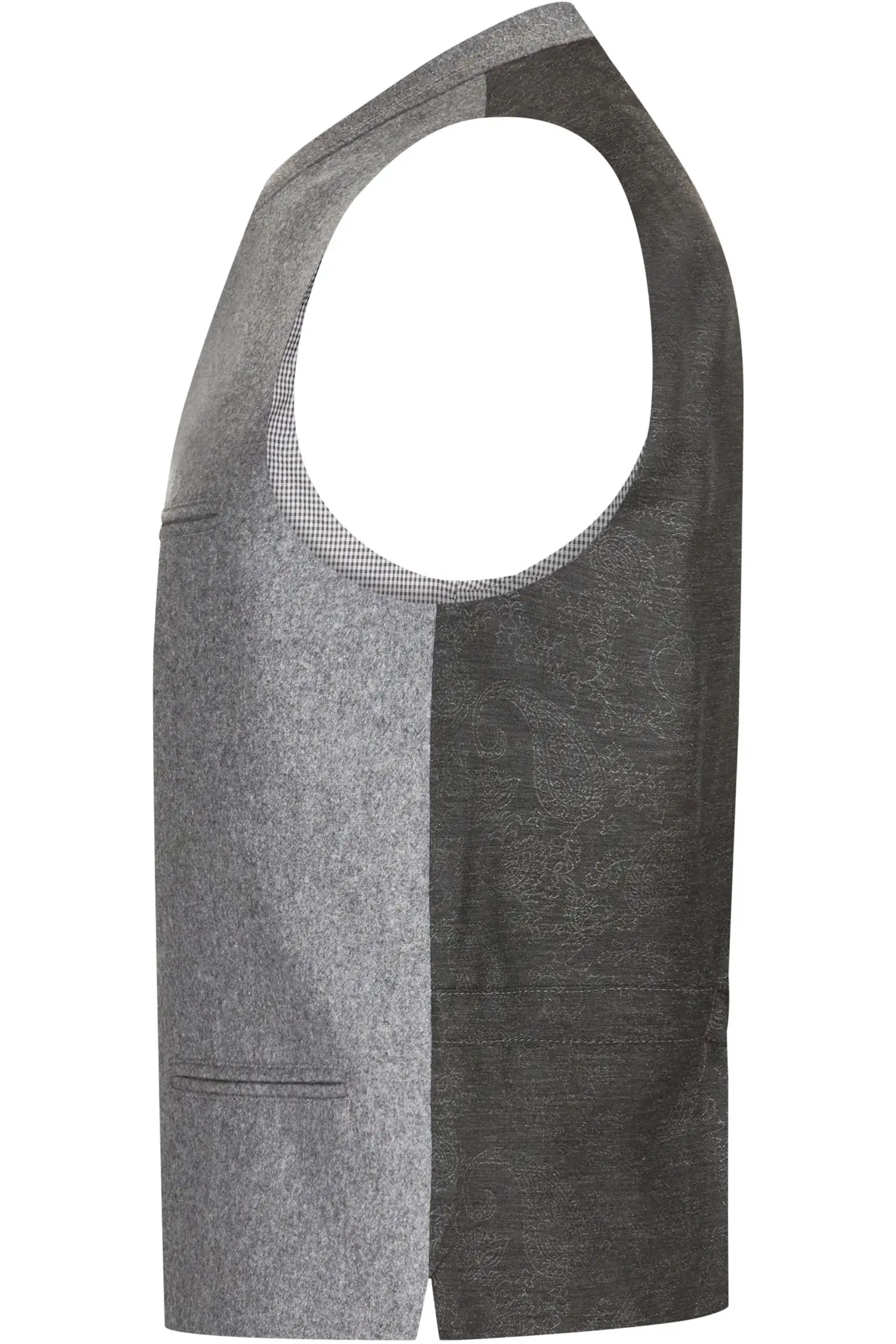 Weitnau Herrenweste Weitnau in Grau