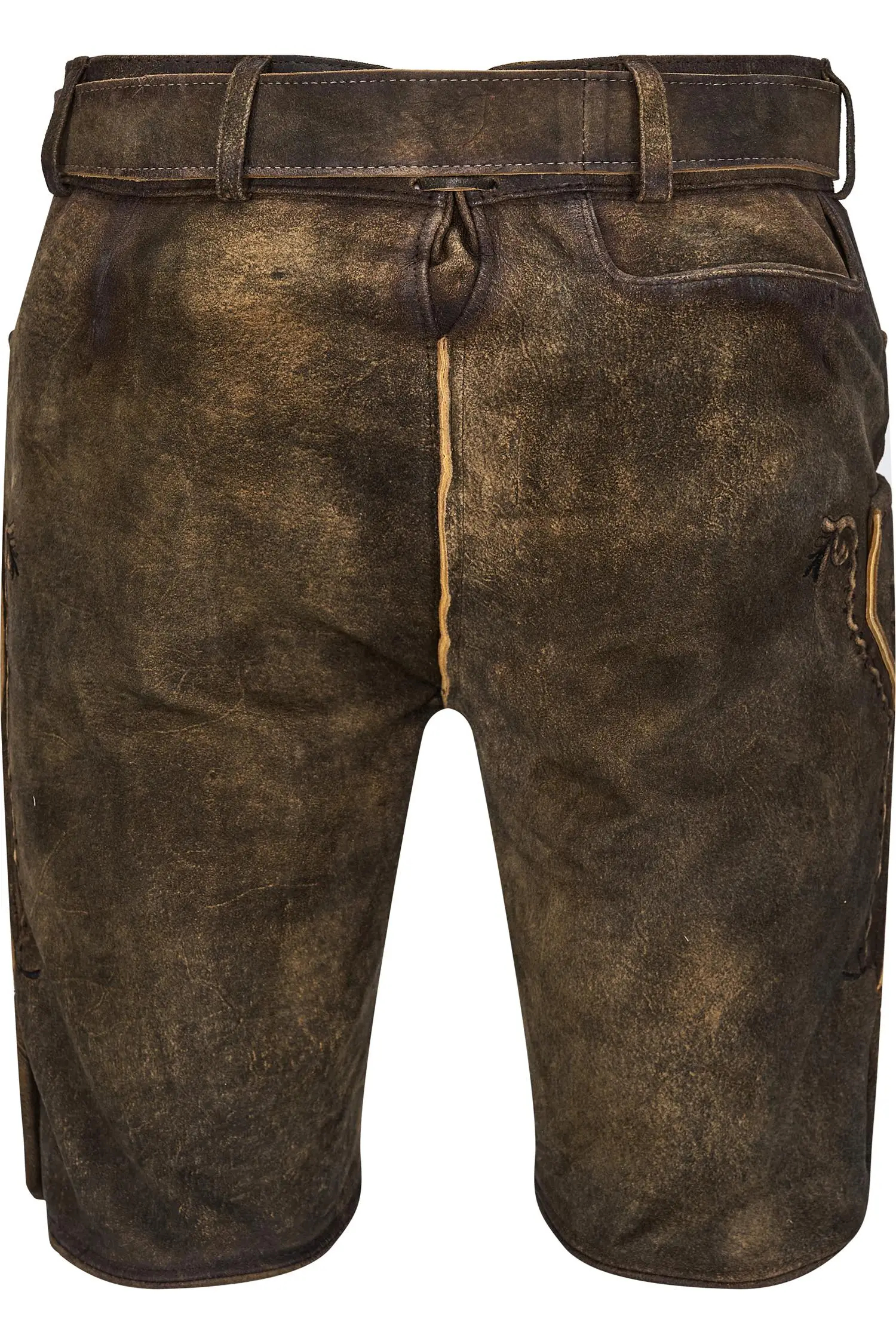 Lederhose Zugersee von Mddox in Dunkelbraun
