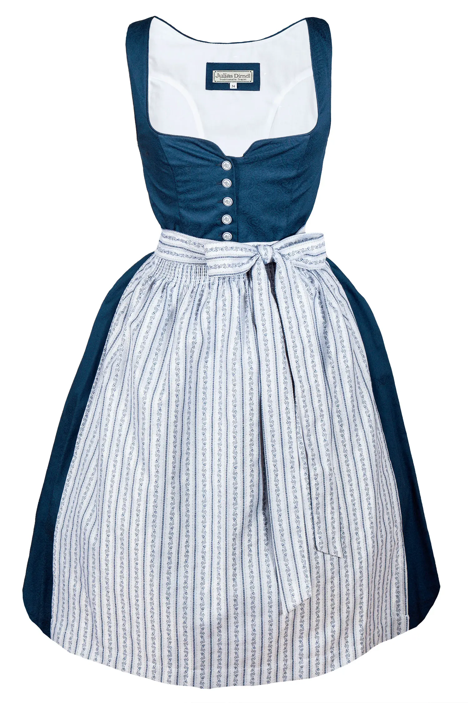 Dirndl "Rafaela" in dunkelblau