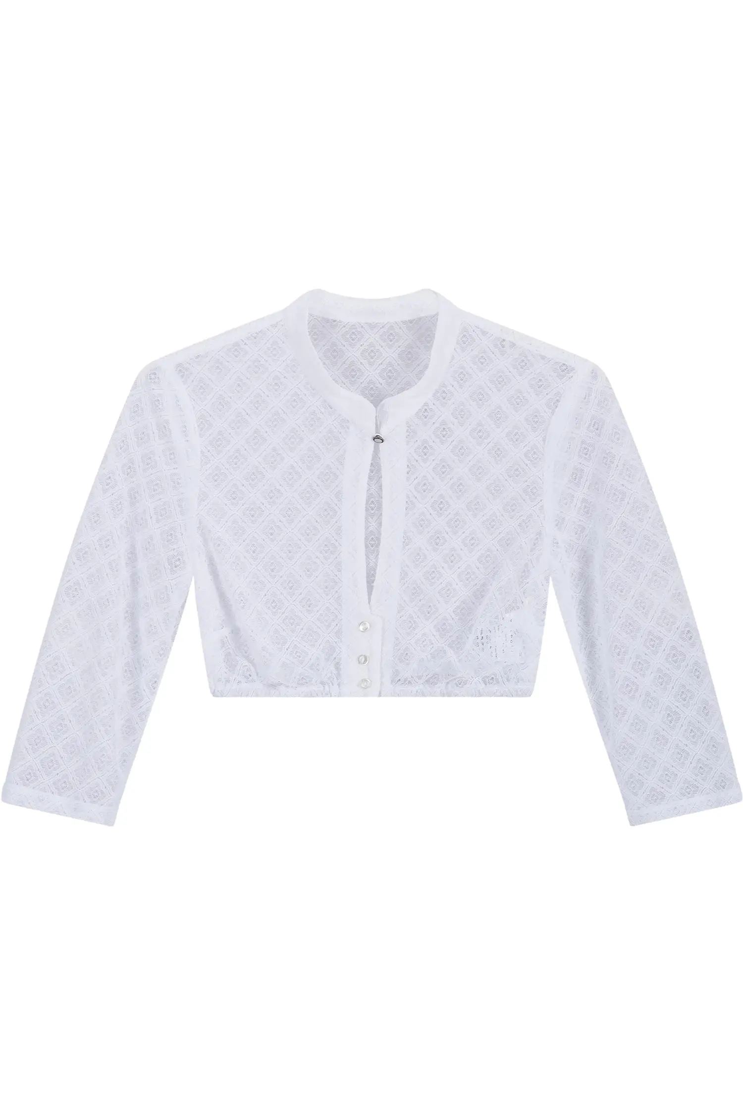 Waldorff Dirndlbluse Esther in Weiß