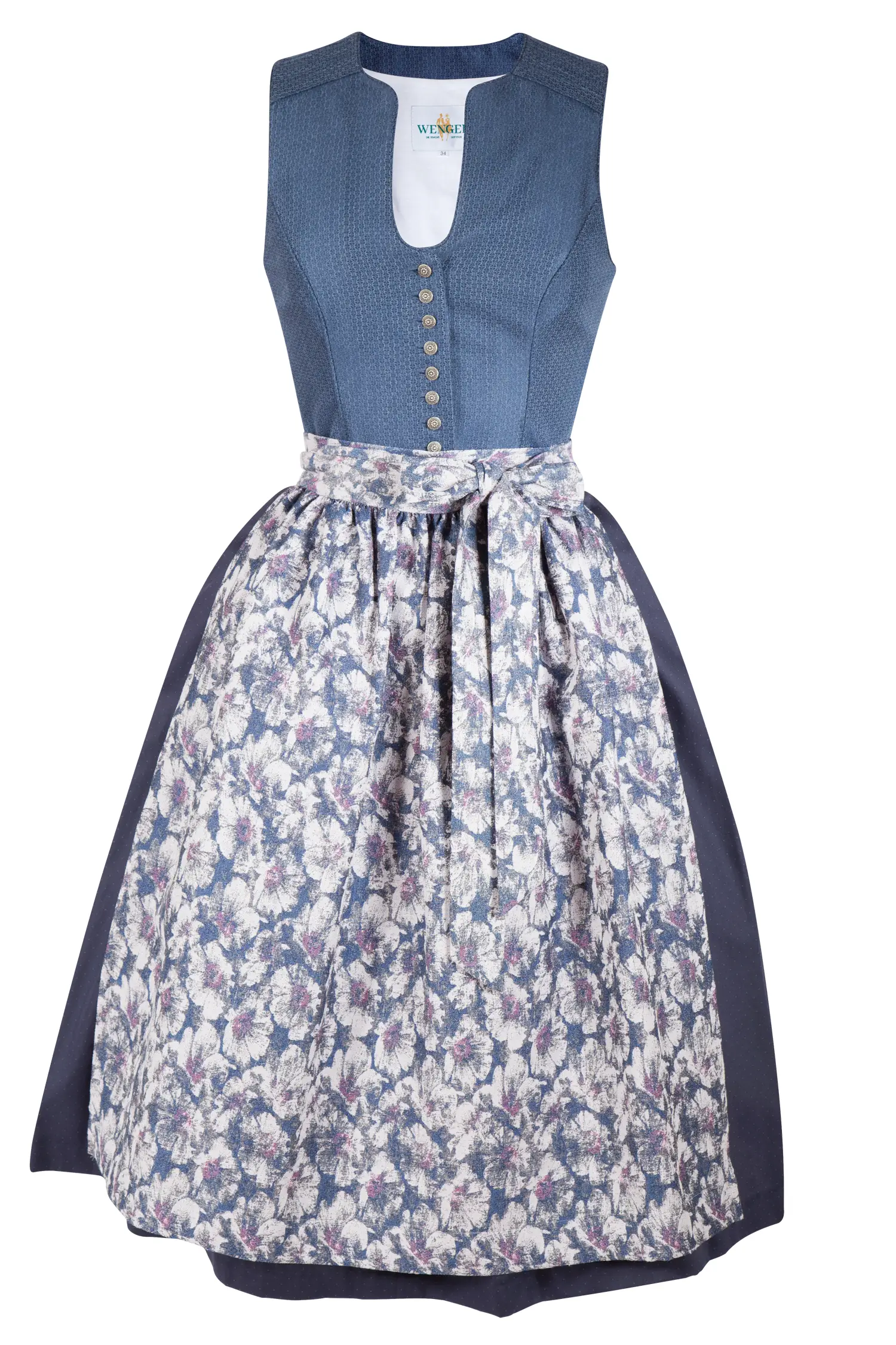 Dirndl Elke von Wenger in dunkelblau