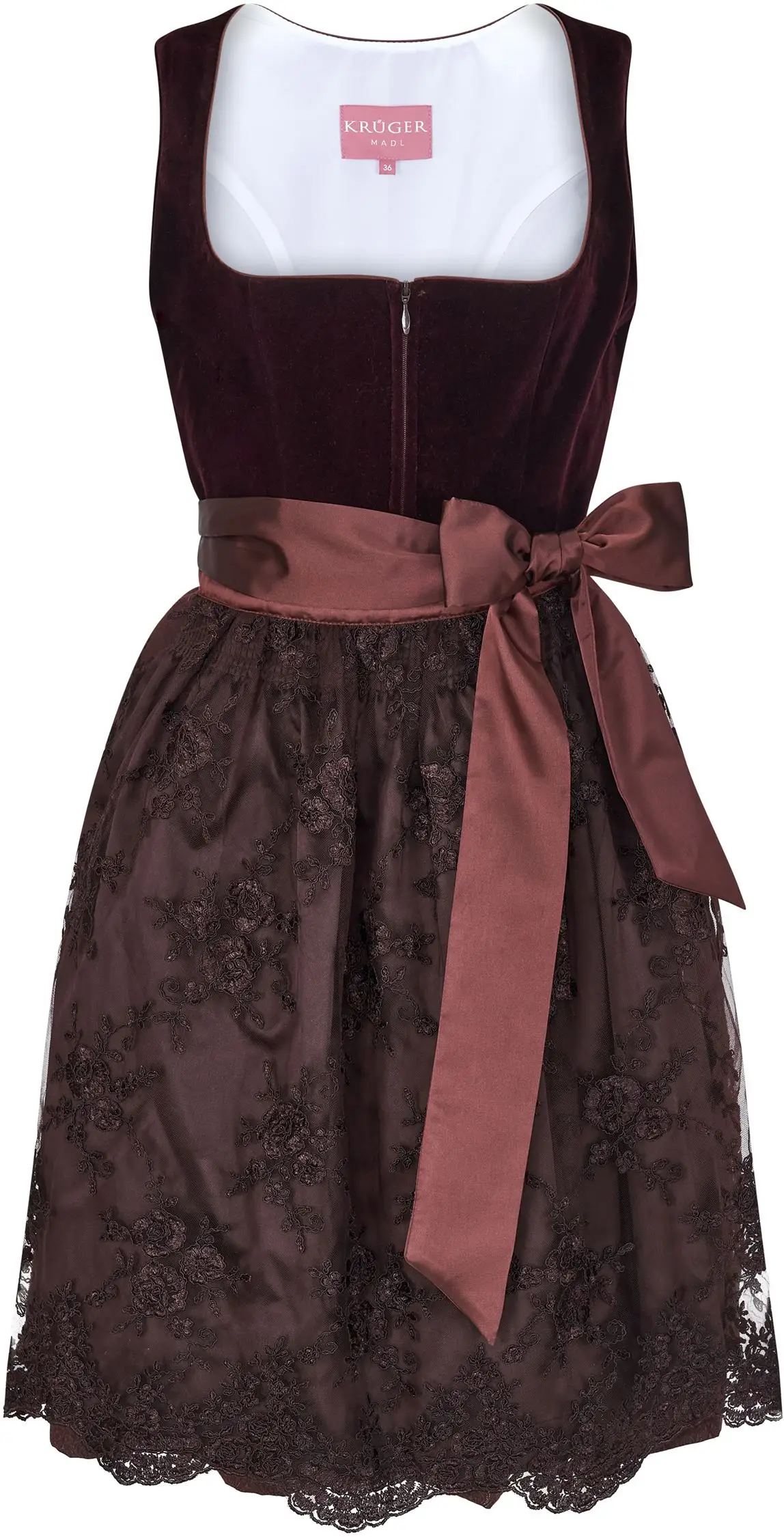 Dirndl von Krüger in Bordeaux Dirndl von Krüger in Bodeaux